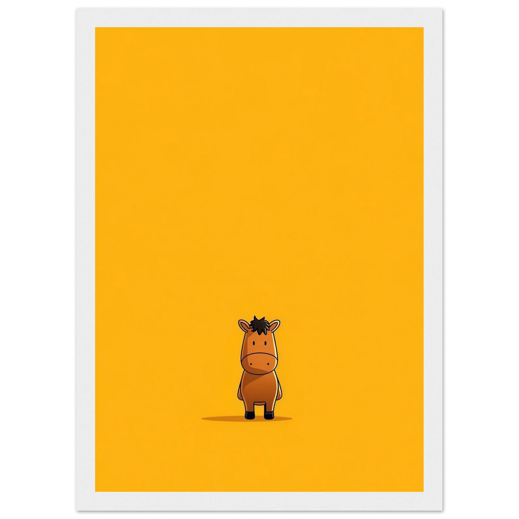 Rizen Little Horse - Premium Framed Wall Art