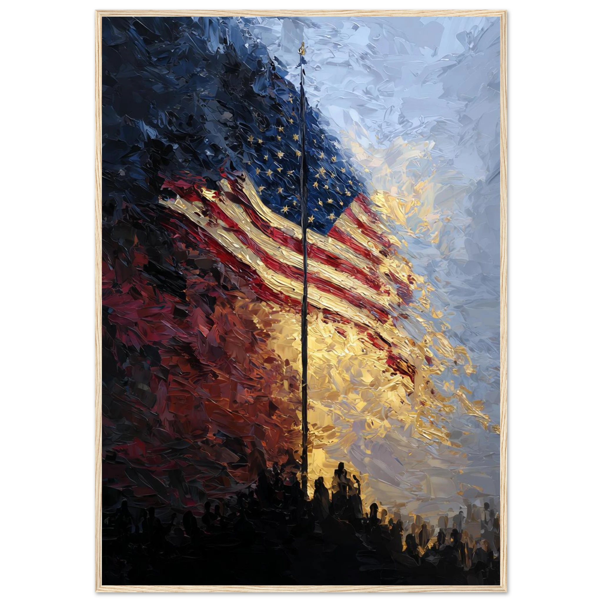Rizen Imperfect Union - Premium Framed Wall Art