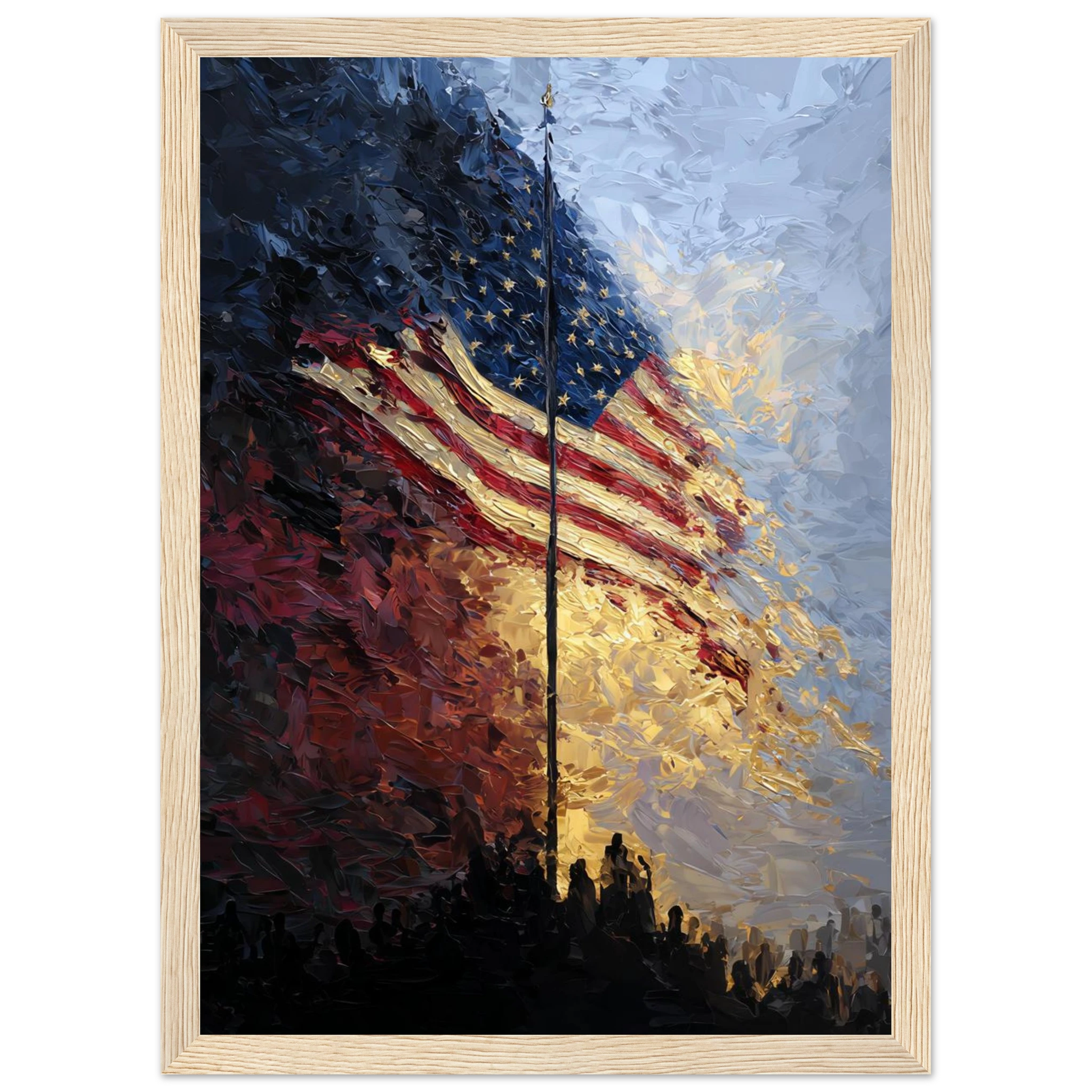 Rizen Imperfect Union - Premium Framed Wall Art