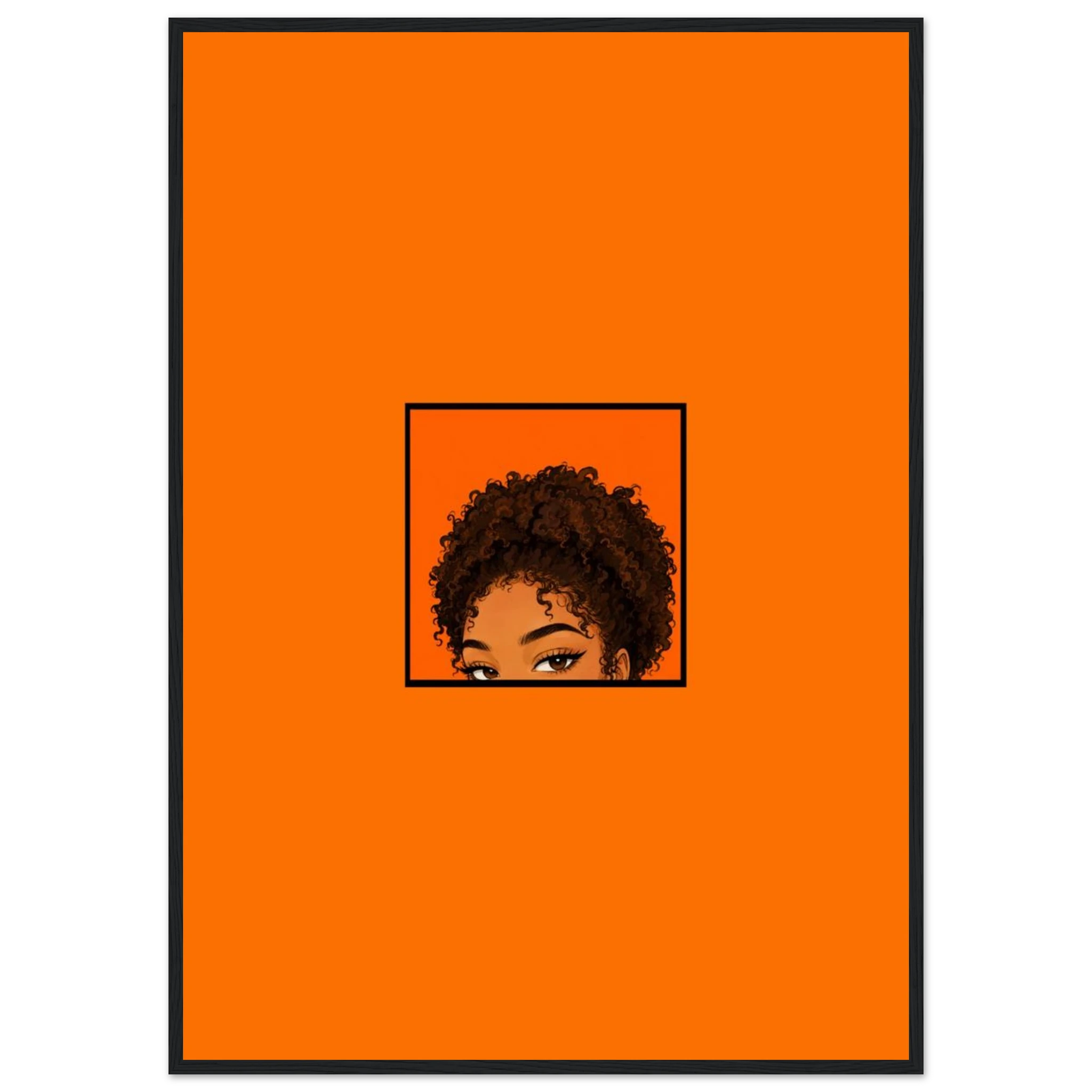 Rizen Tus Ojos - Premium Framed Wall Art