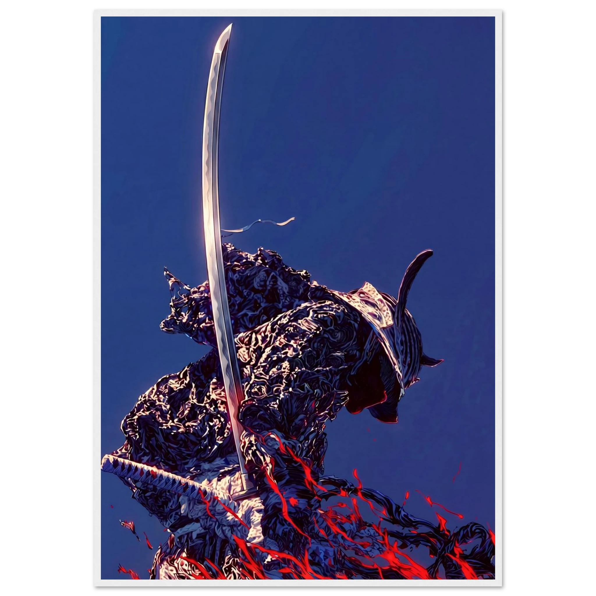 Rizen Samurai - Premium Framed Wall Art