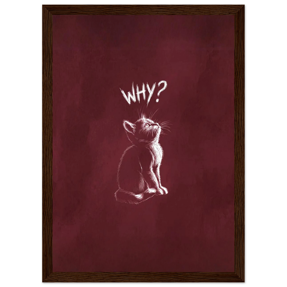 Rizen Why - Premium Framed Wall Art