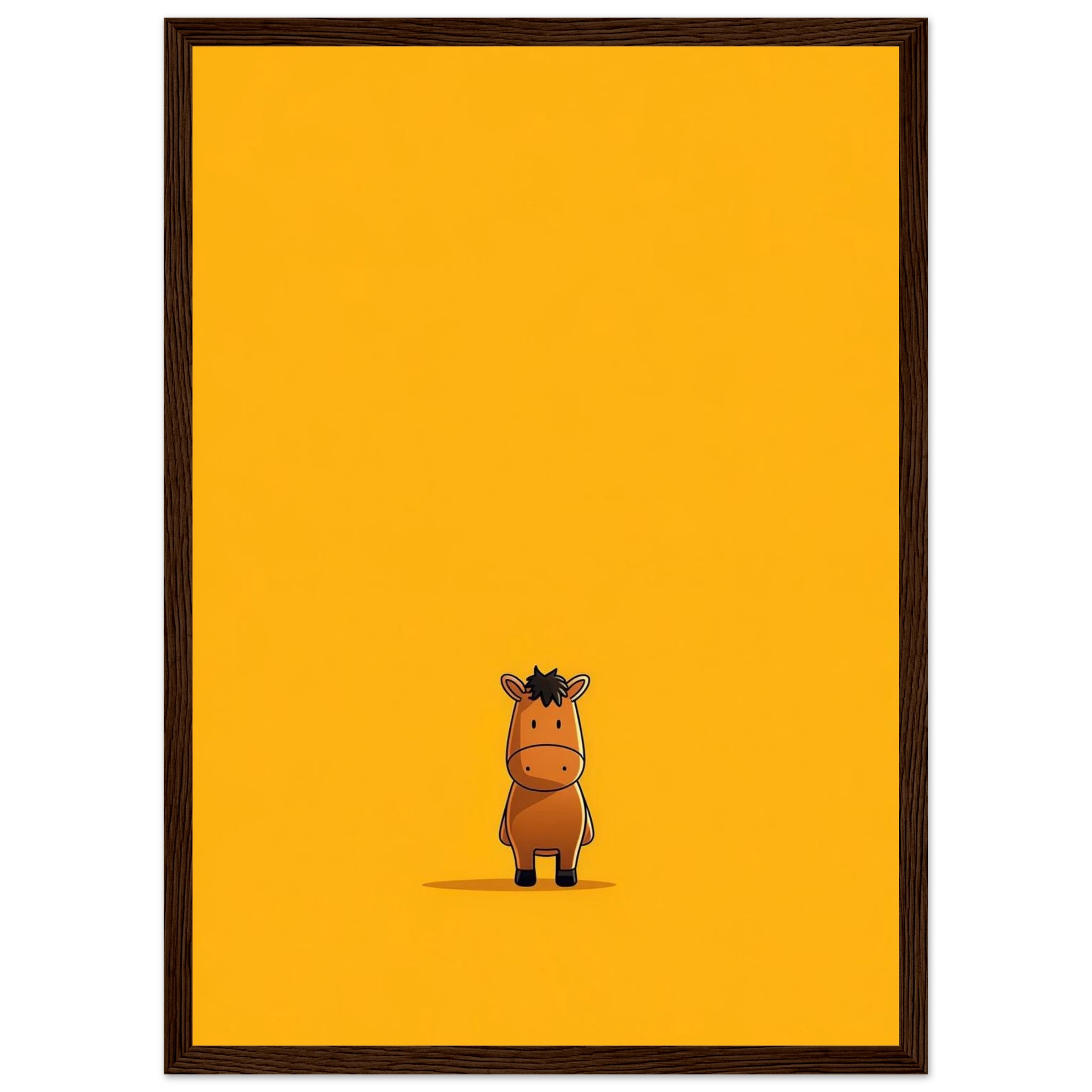 Rizen Little Horse - Premium Framed Wall Art