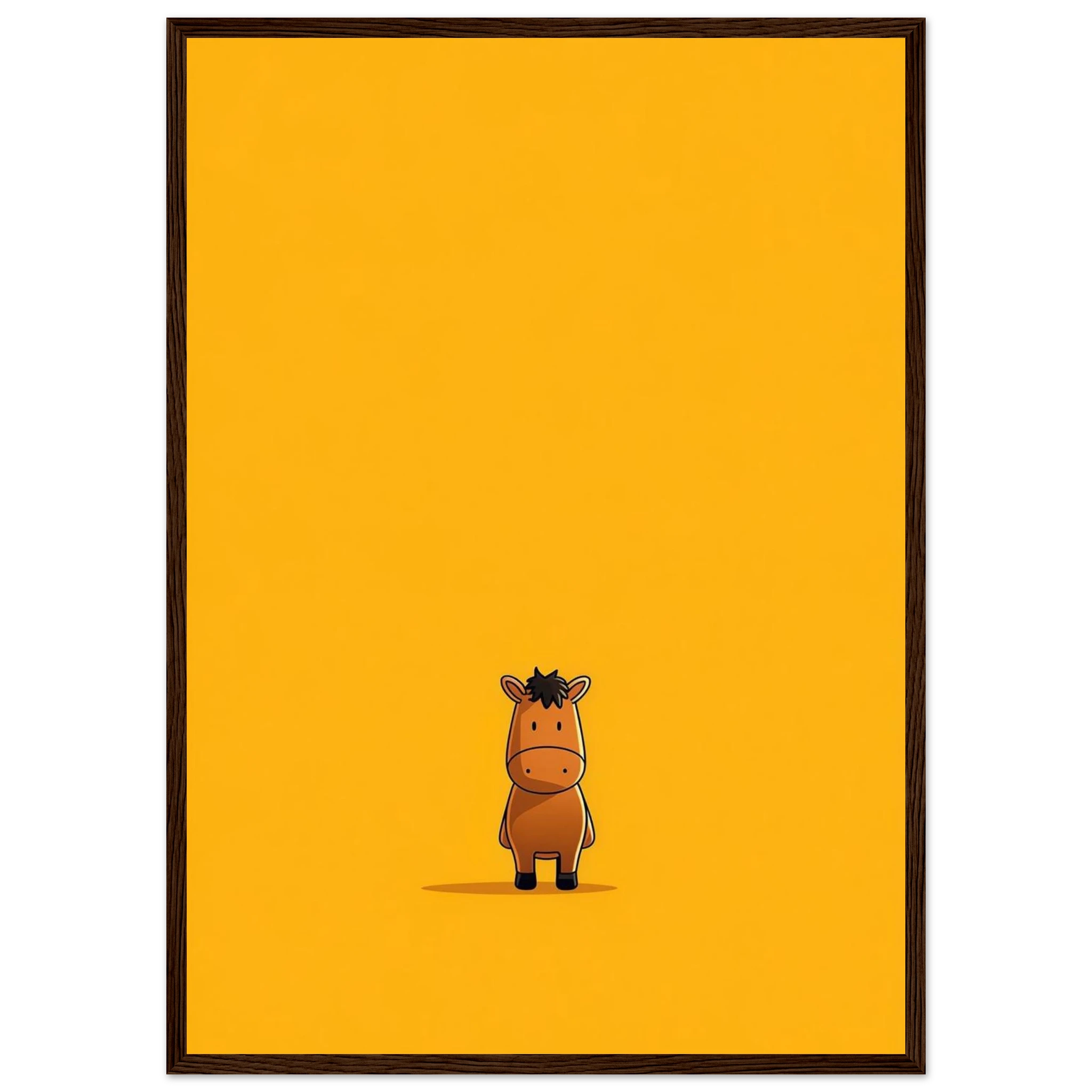 Rizen Little Horse - Premium Framed Wall Art