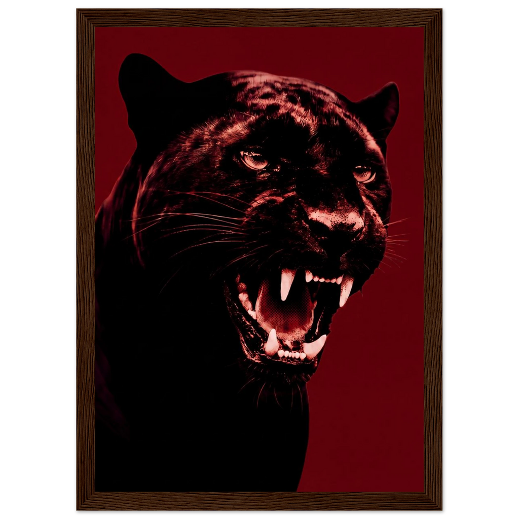 Rizen PANTHER - Premium Framed Wall Art