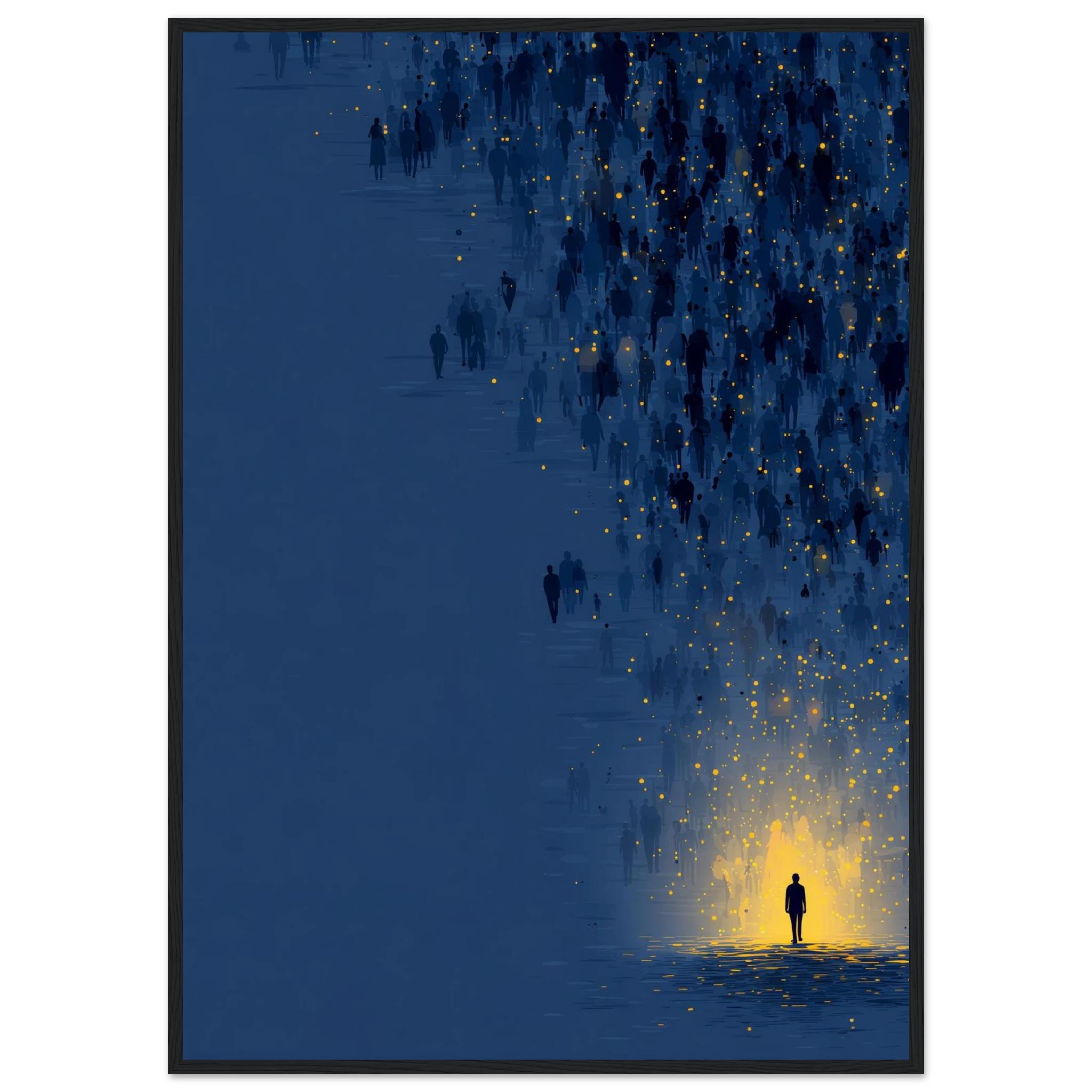 Rizen Path of the Individual - Premium Framed Wall Art