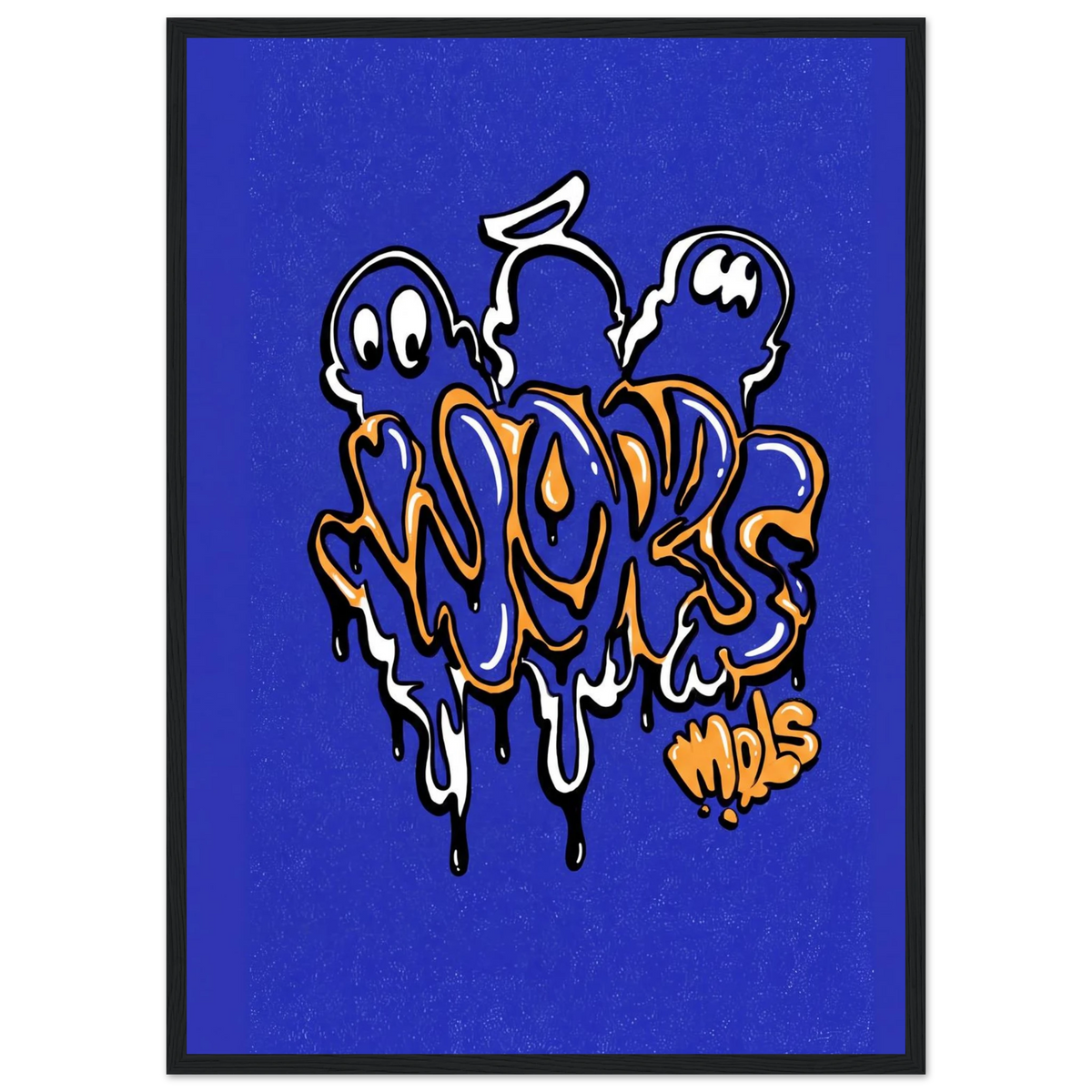 Rizen GHOSTFLO - Premium Framed Wall Art