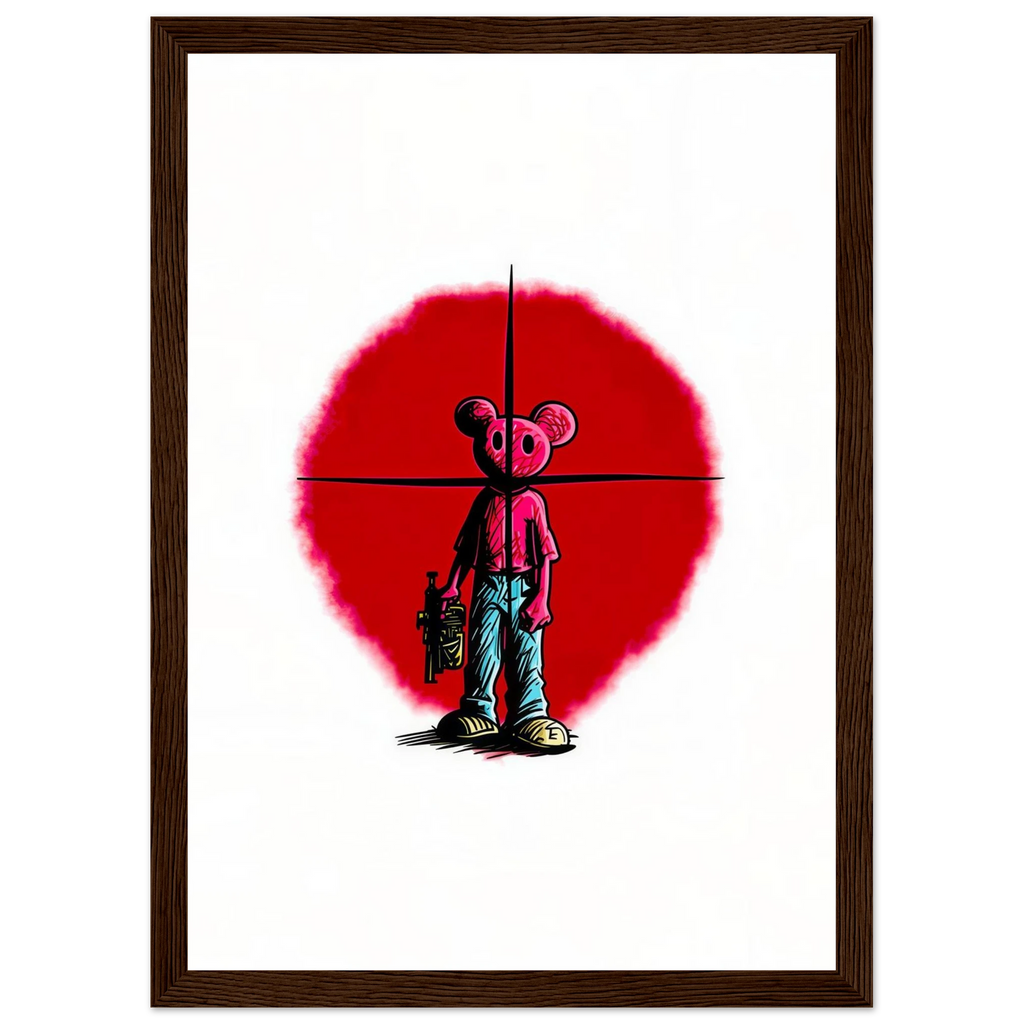 Rizen Never Miss - Premium Framed Wall Art