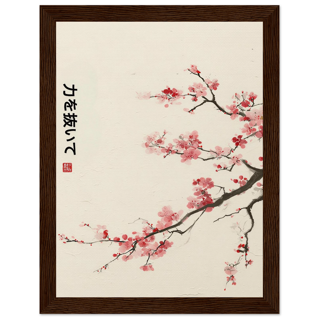 Rizen Let Go - Premium Framed Wall Art