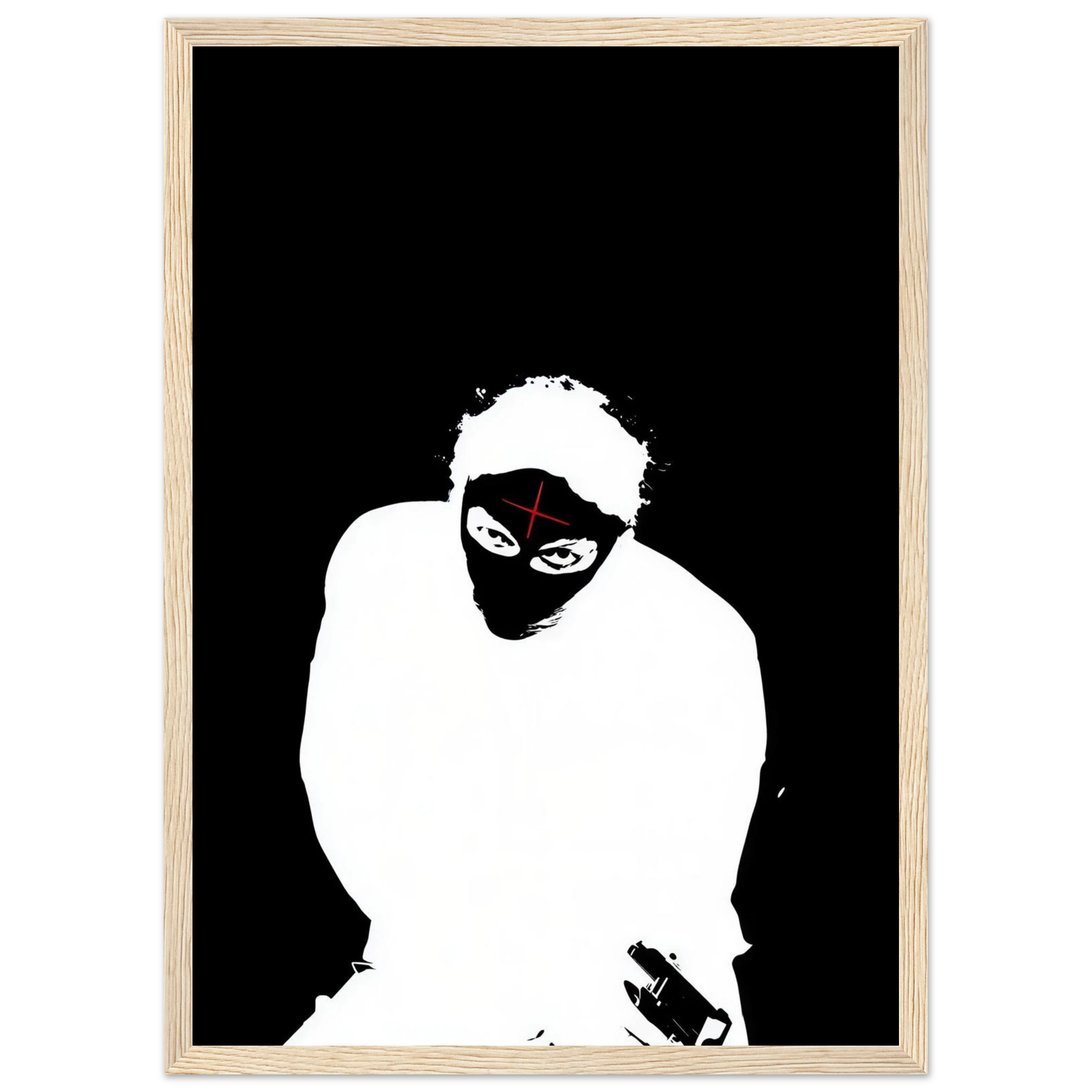 Rizen Man on Mission - Premium Framed Wall Art