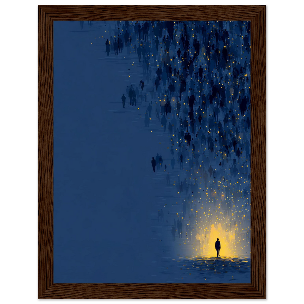 Rizen Path of the Individual - Premium Framed Wall Art