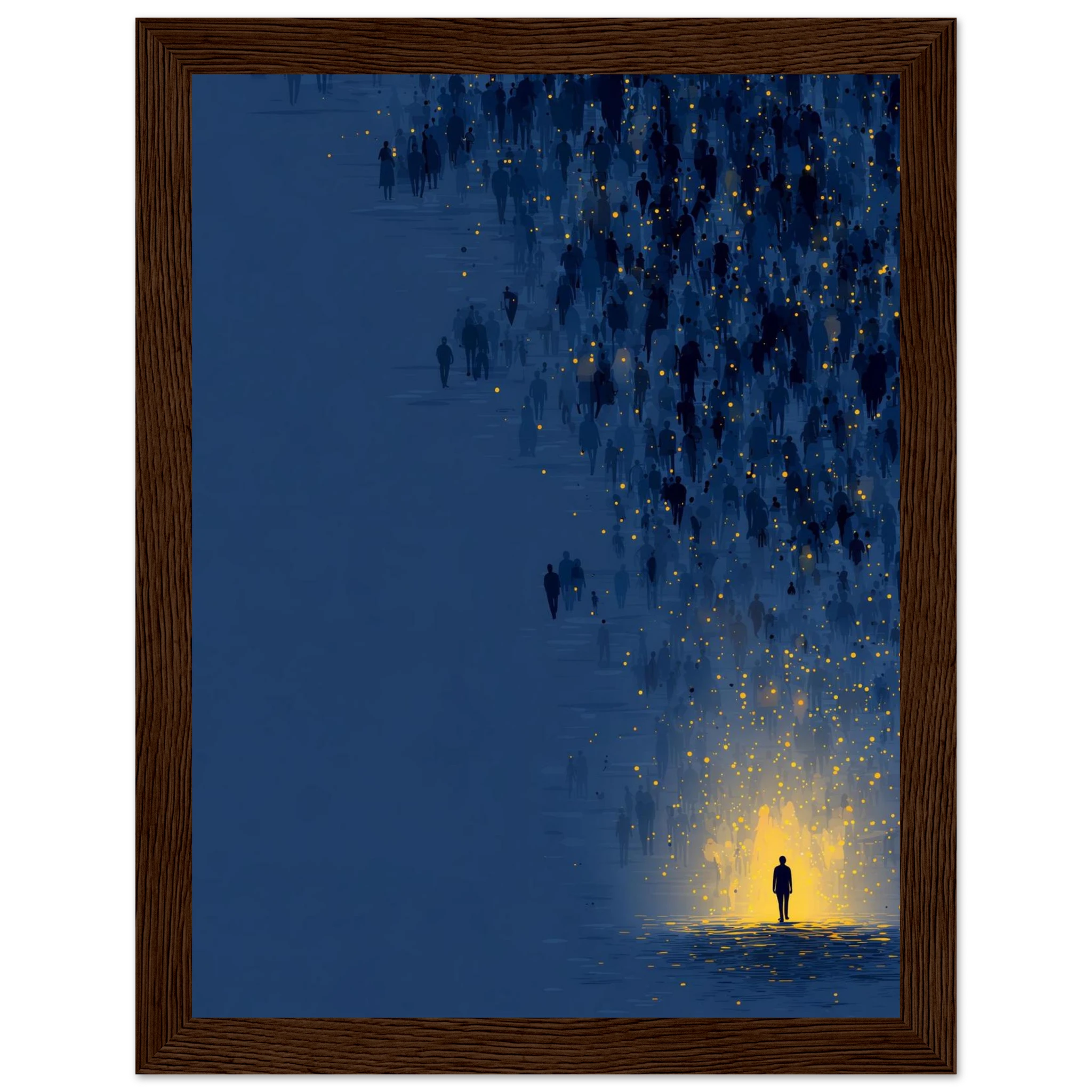 Rizen Path of the Individual - Premium Framed Wall Art