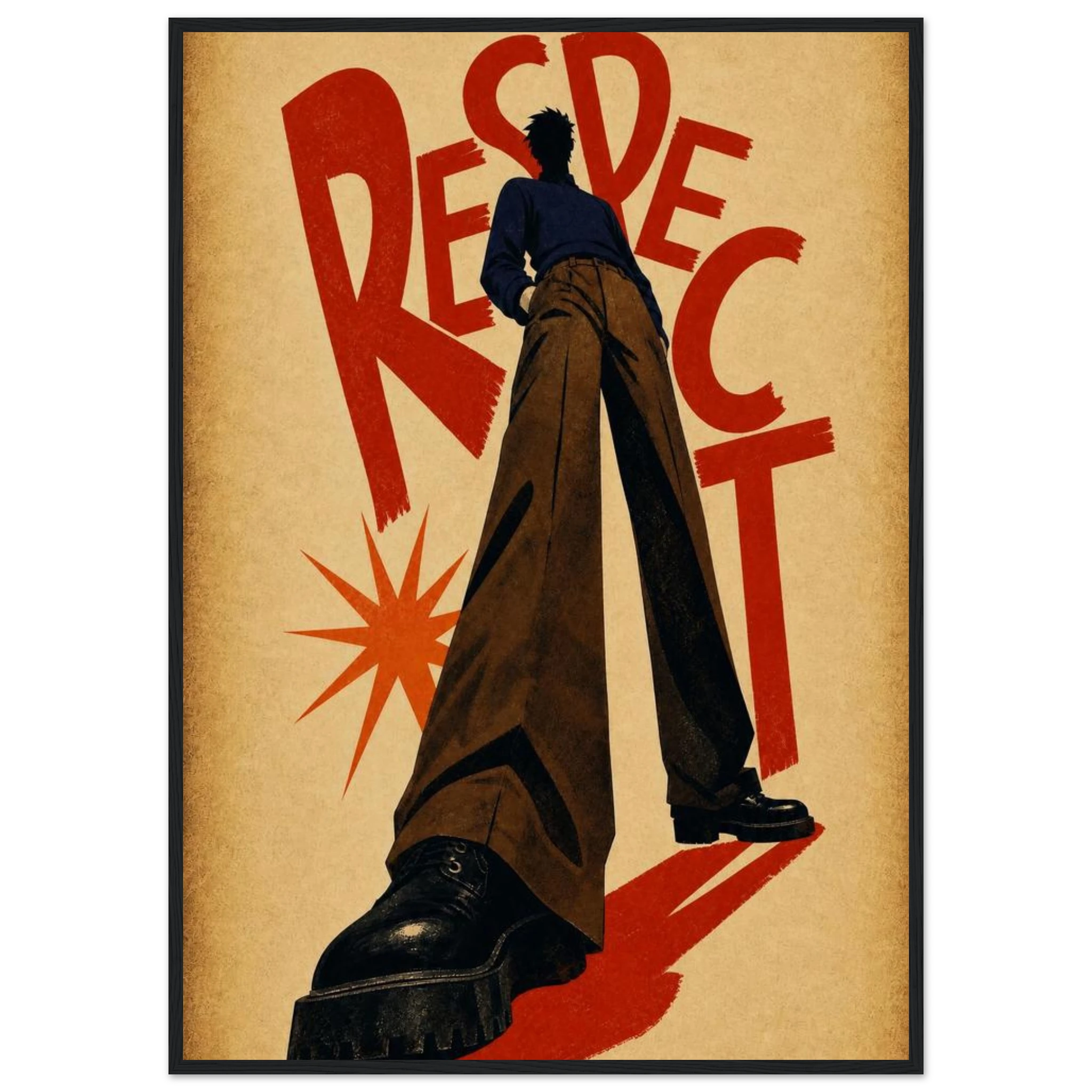 Rizen Respect - Premium Framed Wall Art