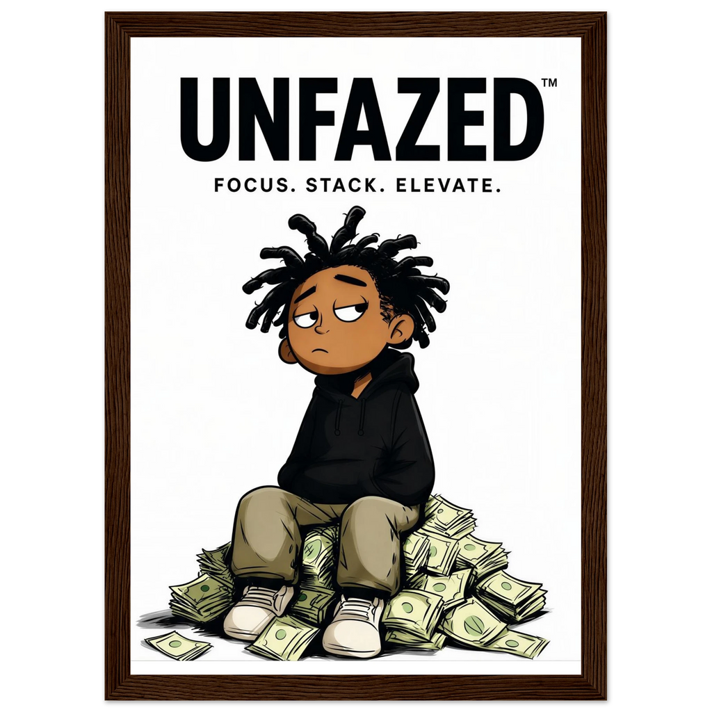 Rizen Unfazed - Premium Framed Wall Art