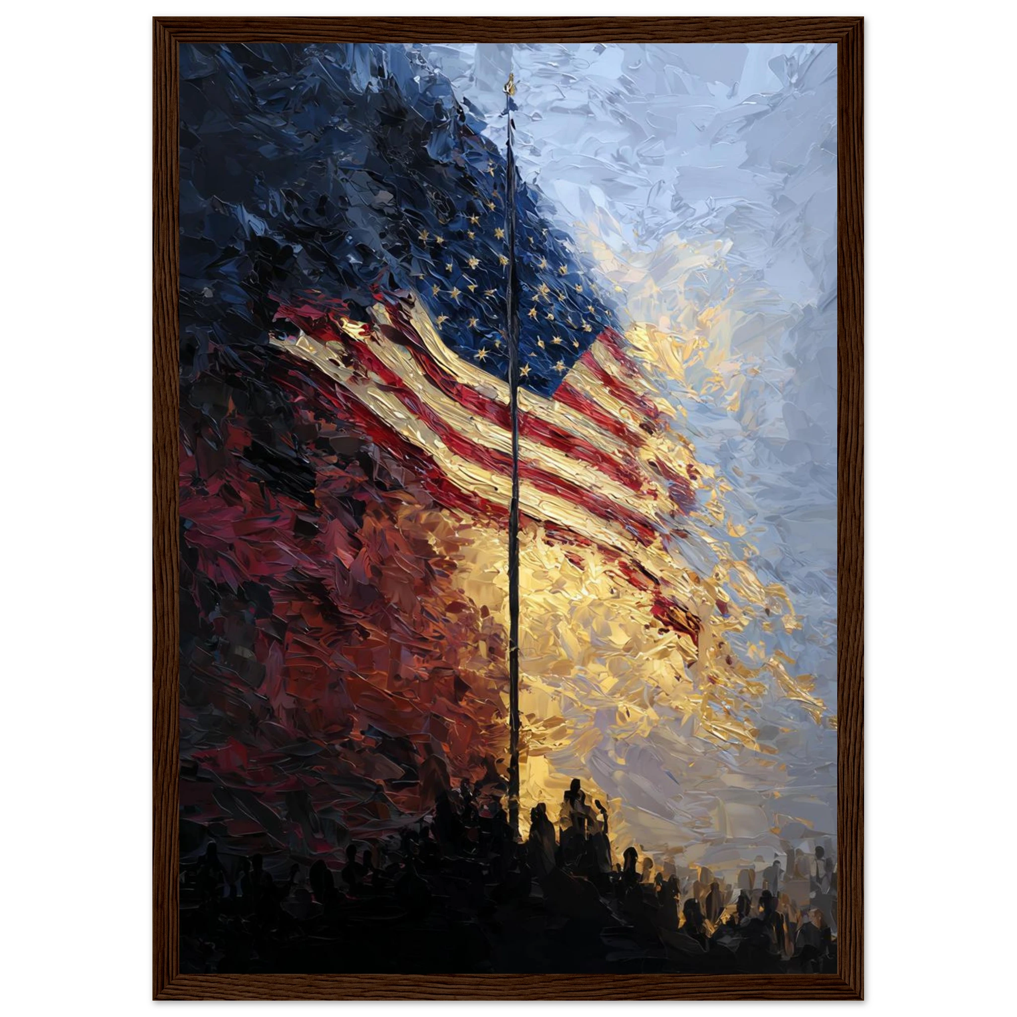 Rizen Imperfect Union - Premium Framed Wall Art