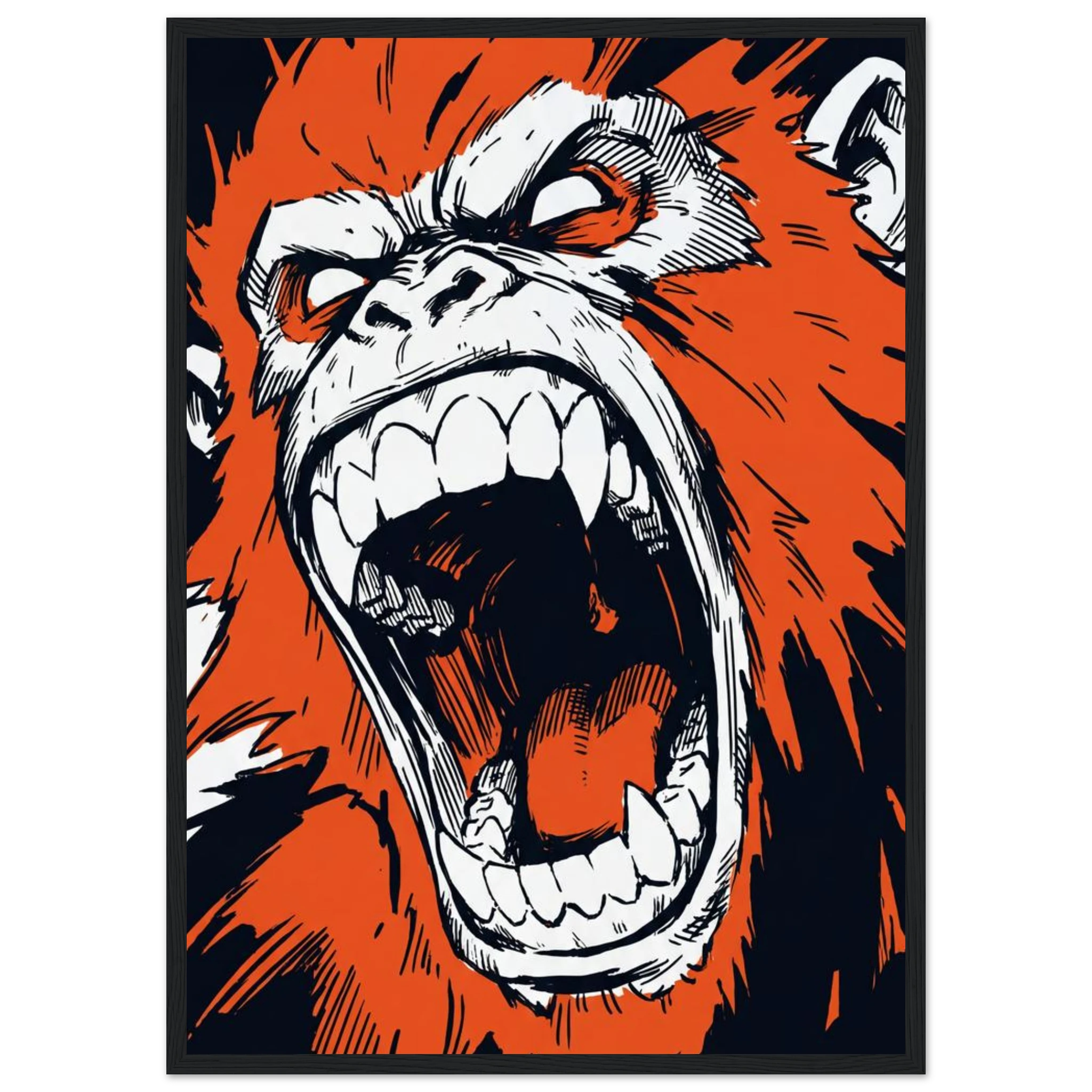 Rizen Rage - Premium Framed Wall Art