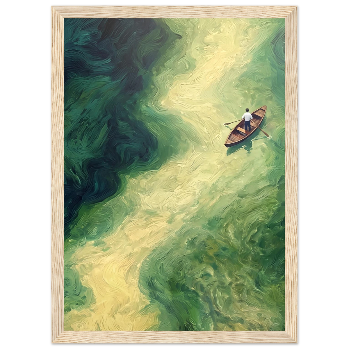 Rizen Peace - Premium Framed Wall Art