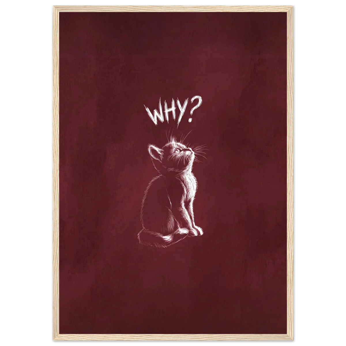 Rizen Why - Premium Framed Wall Art