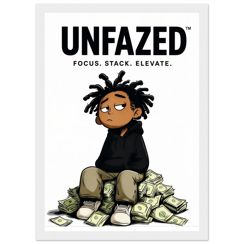 Rizen Unfazed - Premium Framed Wall Art