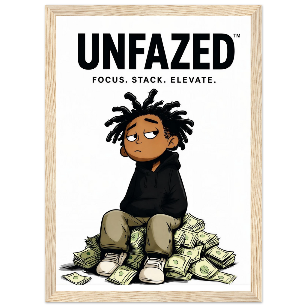 Rizen Unfazed - Premium Framed Wall Art