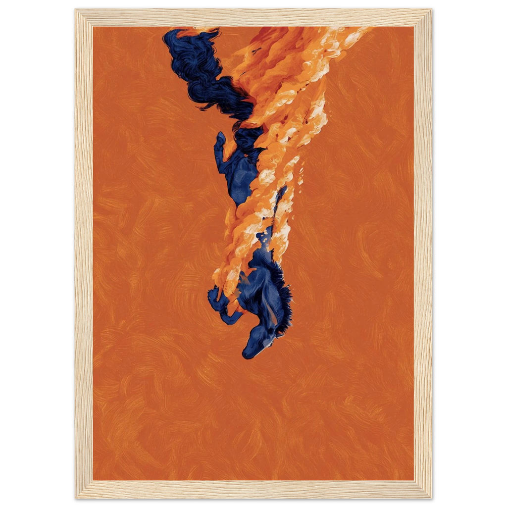 Rizen Inferno Trojan - Premium Framed Wall Art