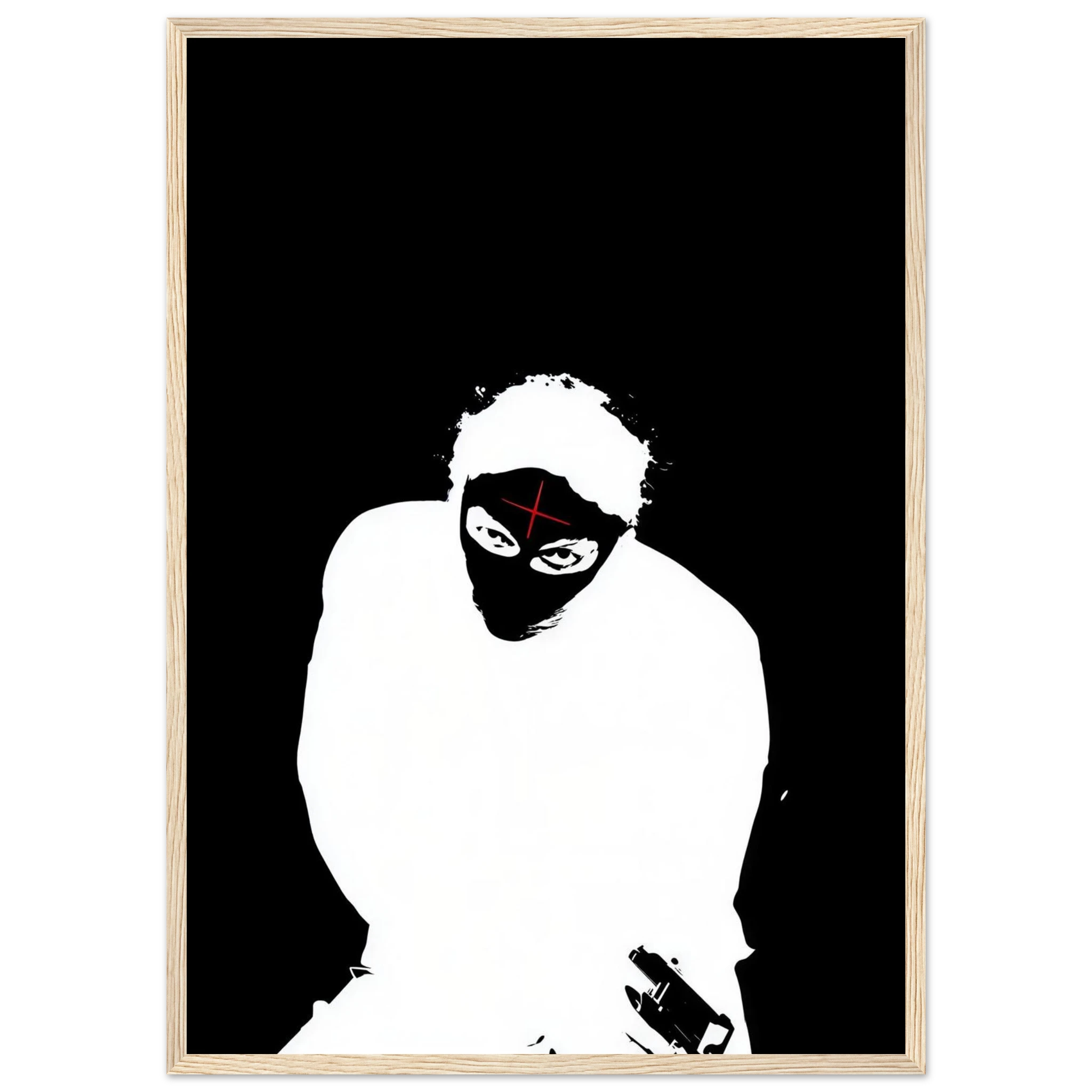Rizen Man on Mission - Premium Framed Wall Art
