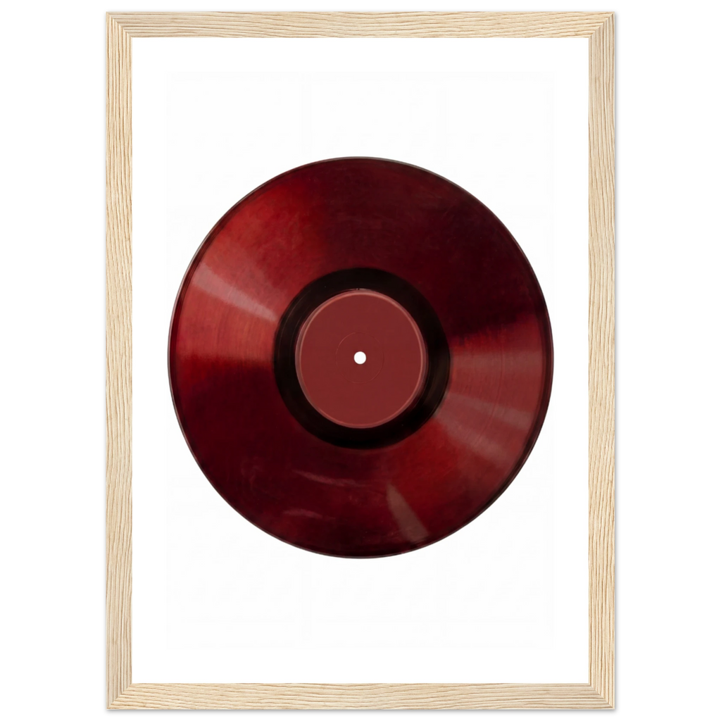Rizen Garnet Vinyl - Premium Framed Wall Art