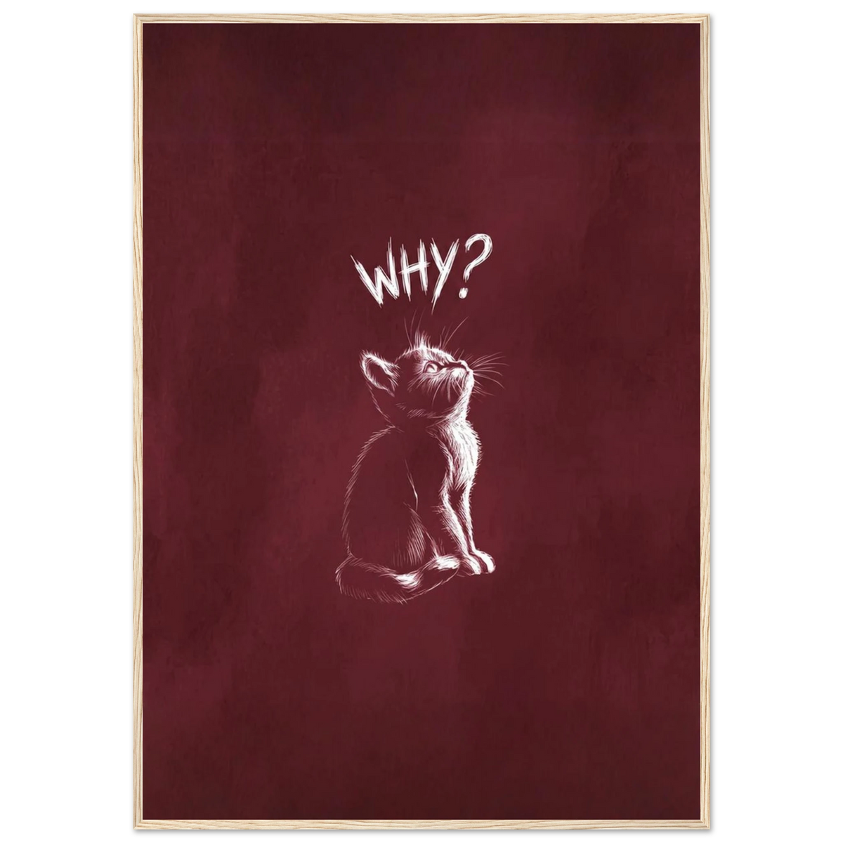 Rizen Why - Premium Framed Wall Art