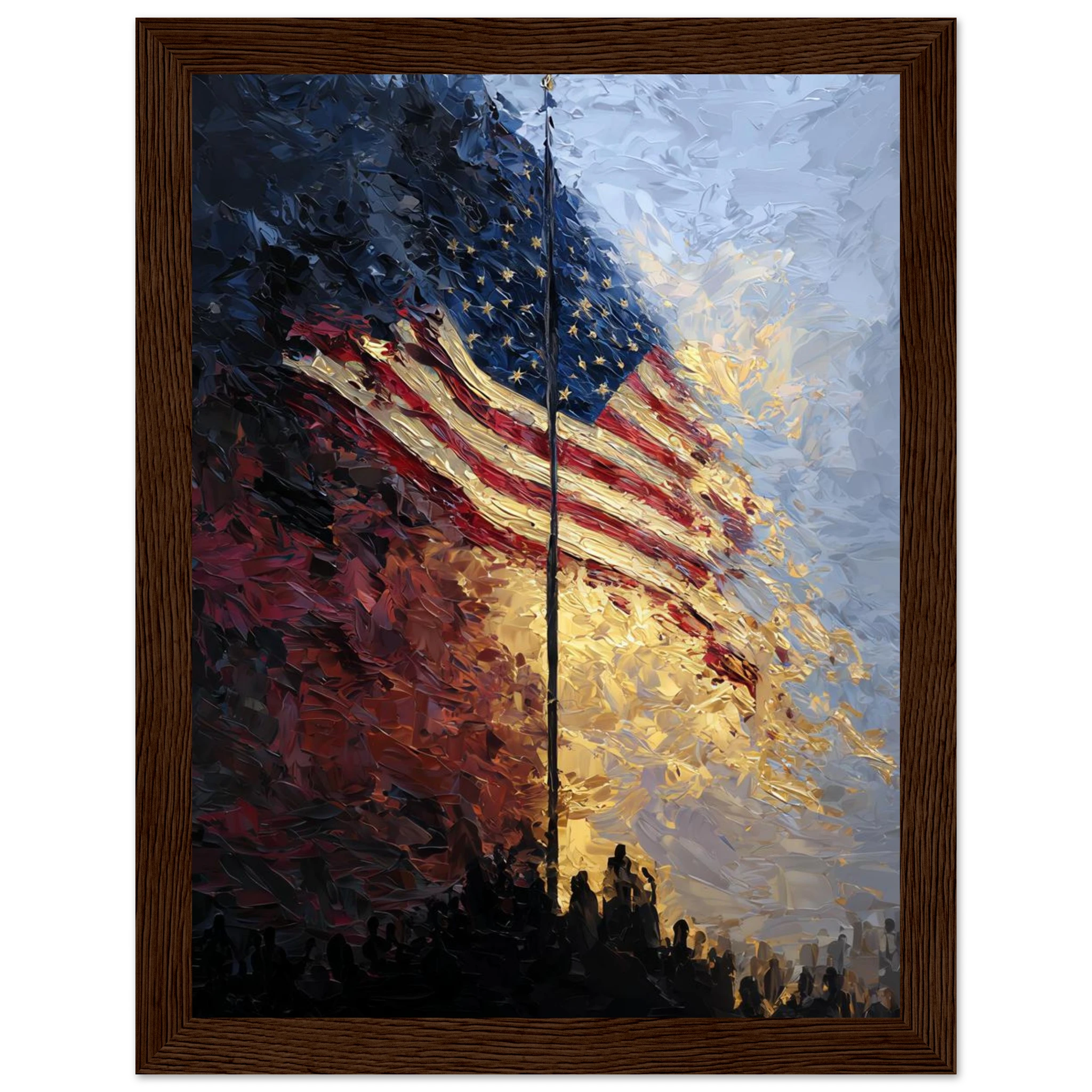Rizen Imperfect Union - Premium Framed Wall Art