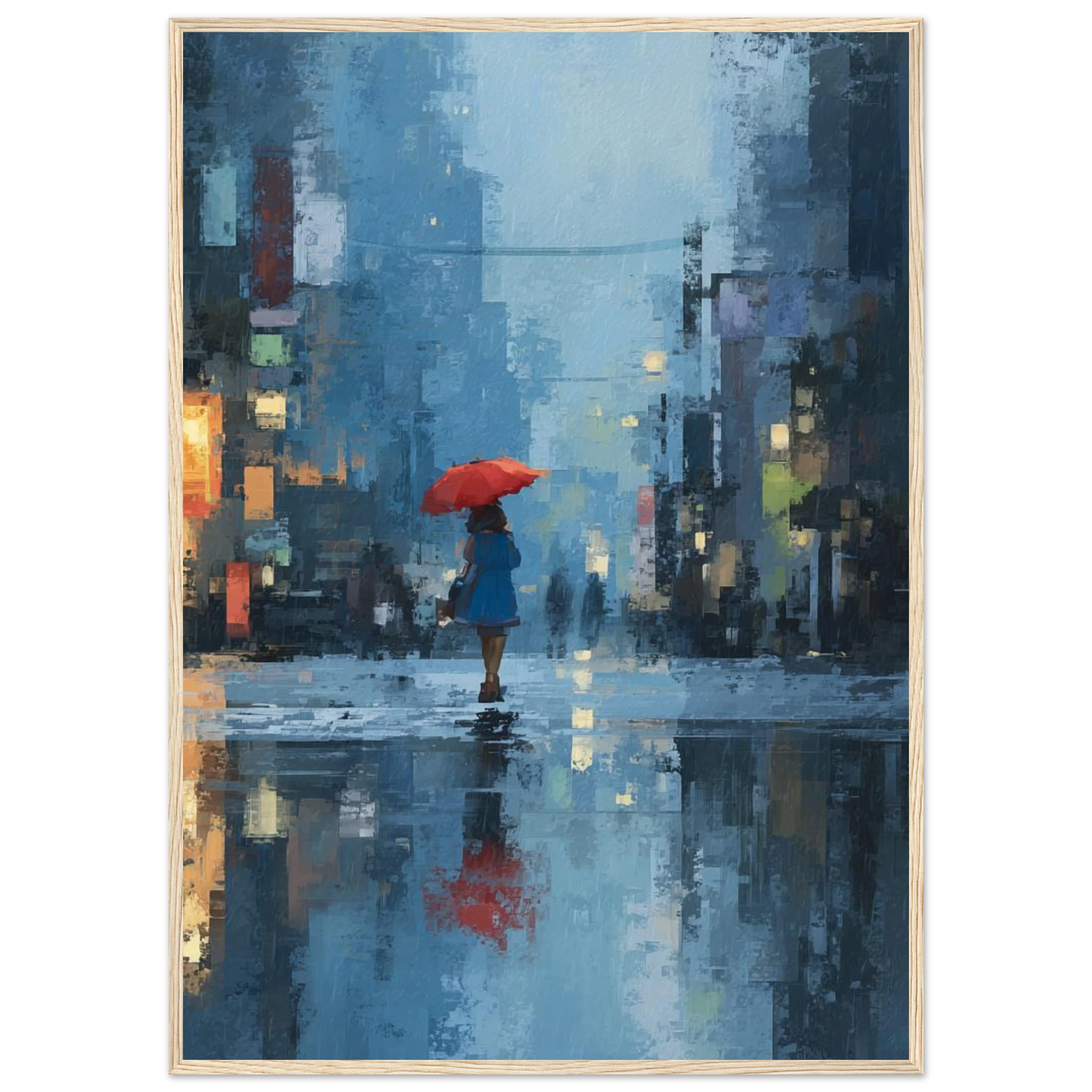 Rizen Clear Walk - Premium Framed Wall Art