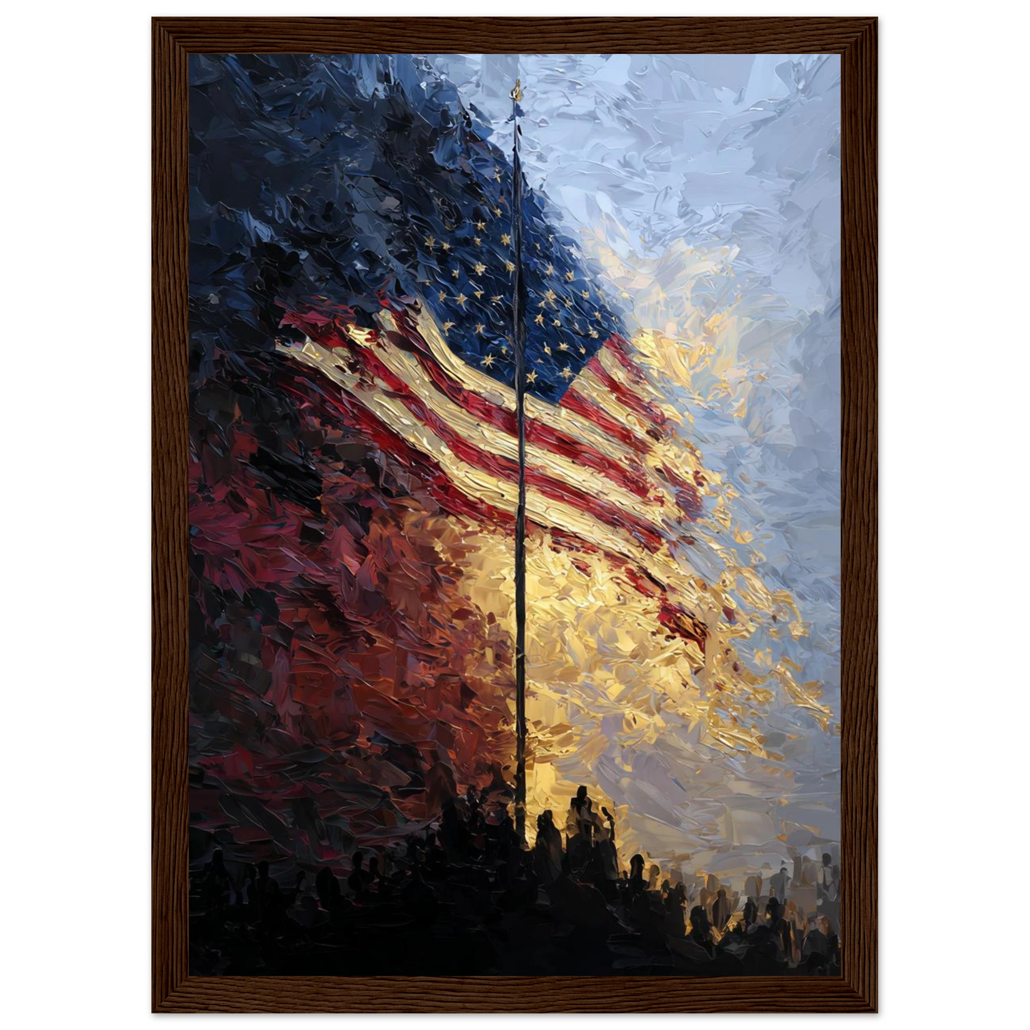 Rizen Imperfect Union - Premium Framed Wall Art