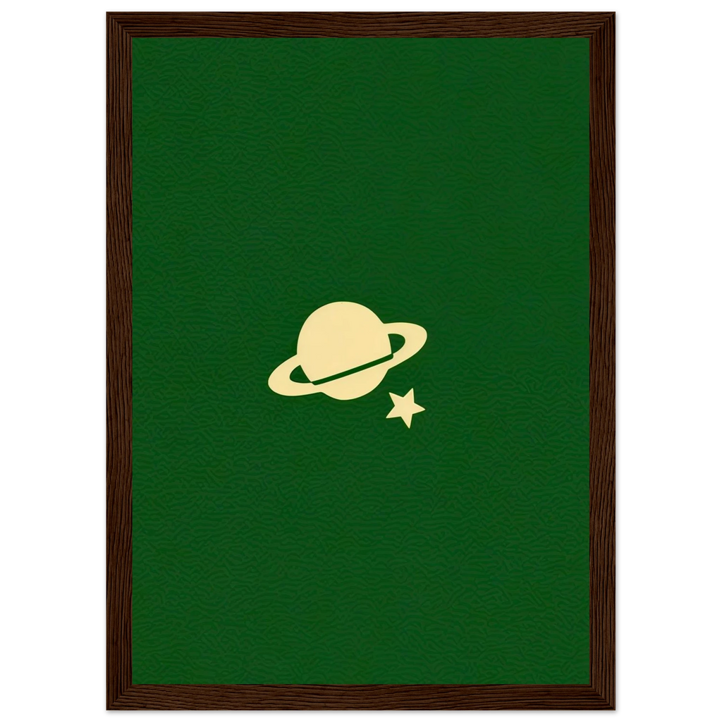 Rizen Star Planet - Premium Framed Wall Art