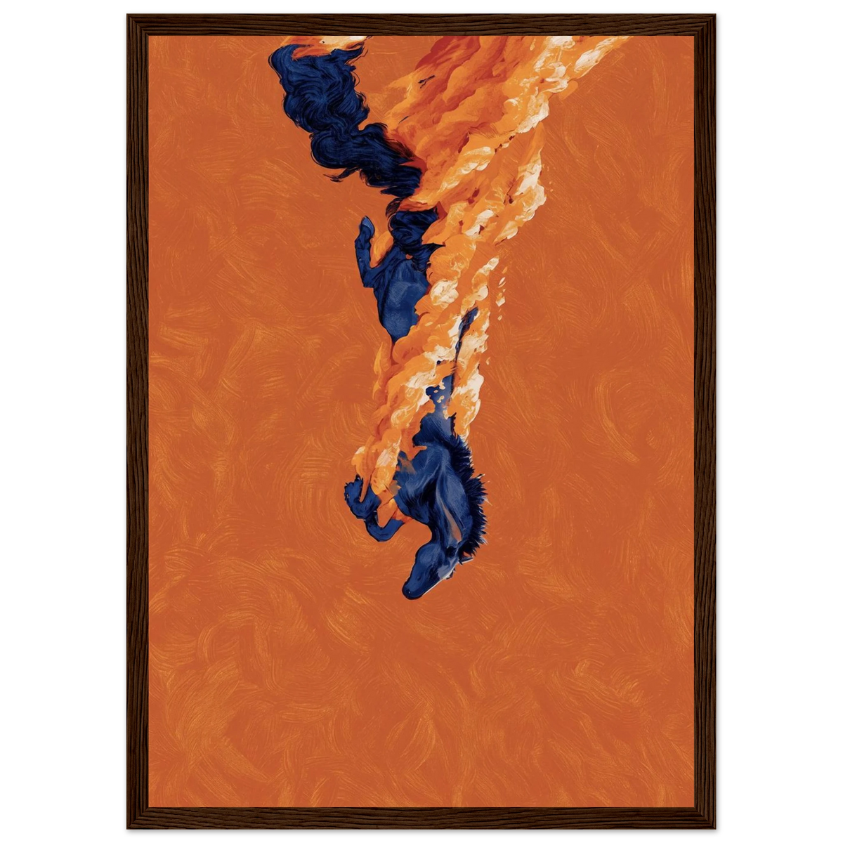 Rizen Inferno Trojan - Premium Framed Wall Art