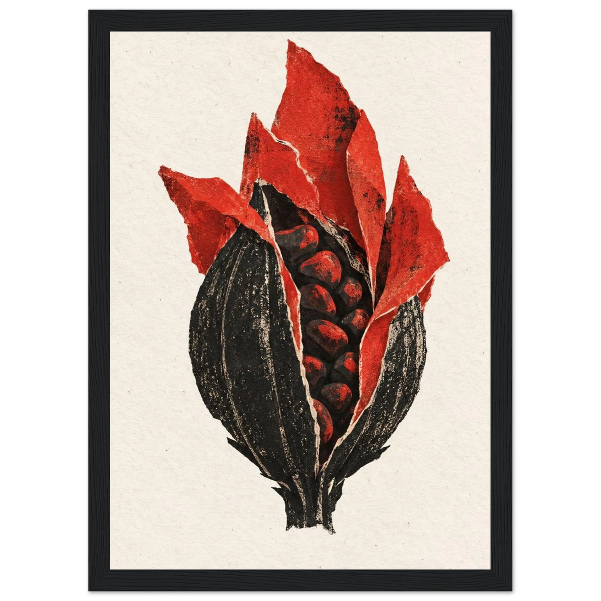Rizen Rupture - Premium Framed Wall Art