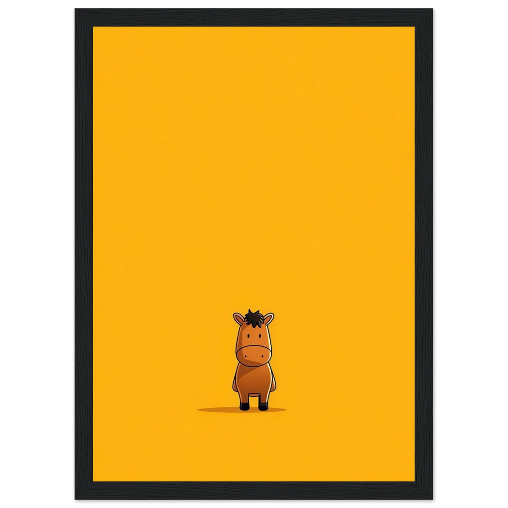 Rizen Little Horse - Premium Framed Wall Art