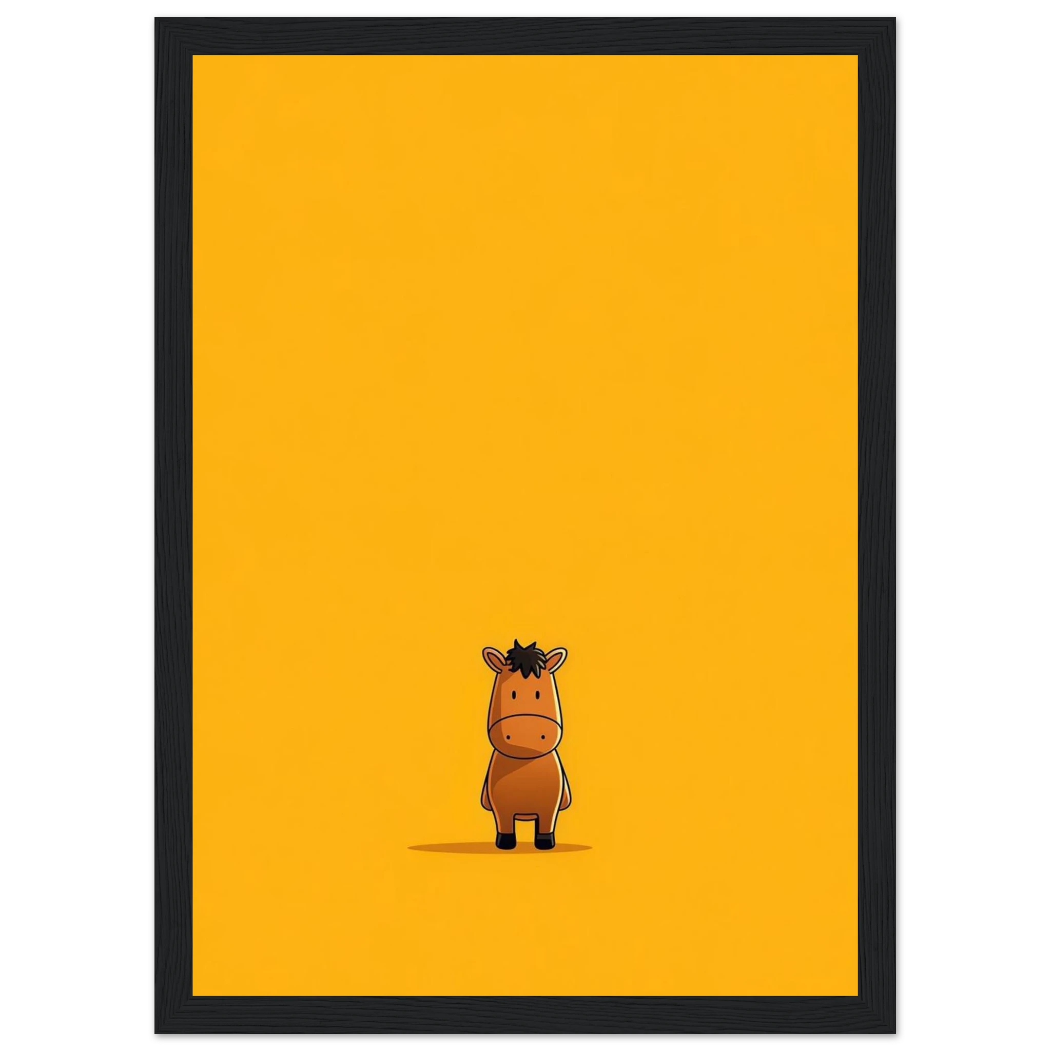 Rizen Little Horse - Premium Framed Wall Art