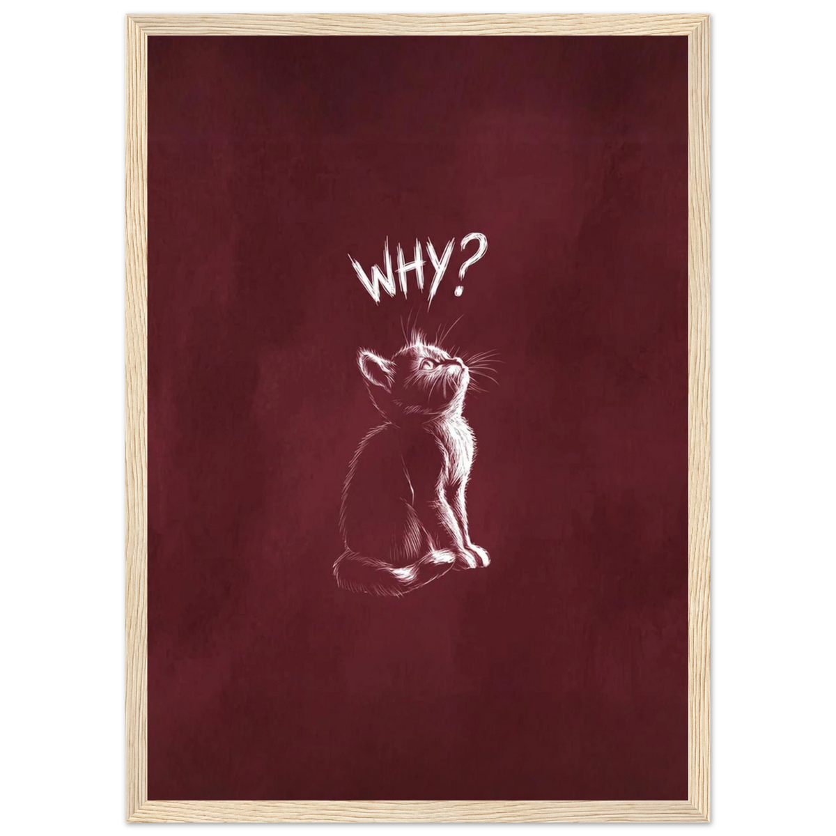 Rizen Why - Premium Framed Wall Art