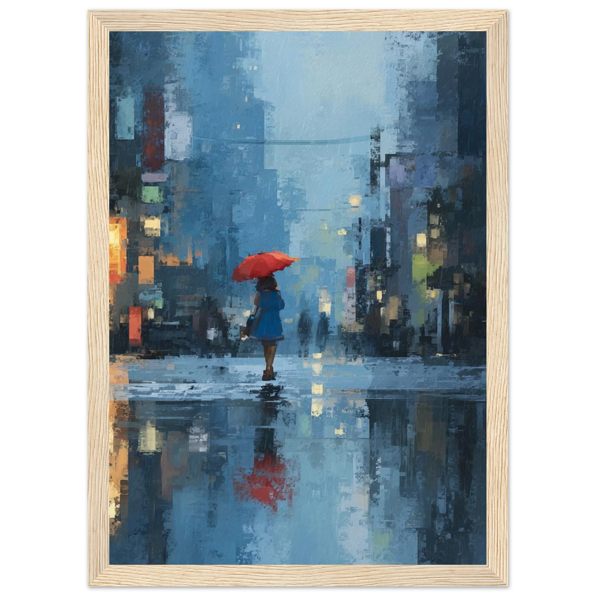 Rizen Clear Walk - Premium Framed Wall Art