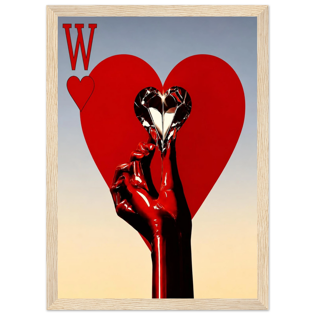 Rizen Worth The Love - Premium Framed Wall Art