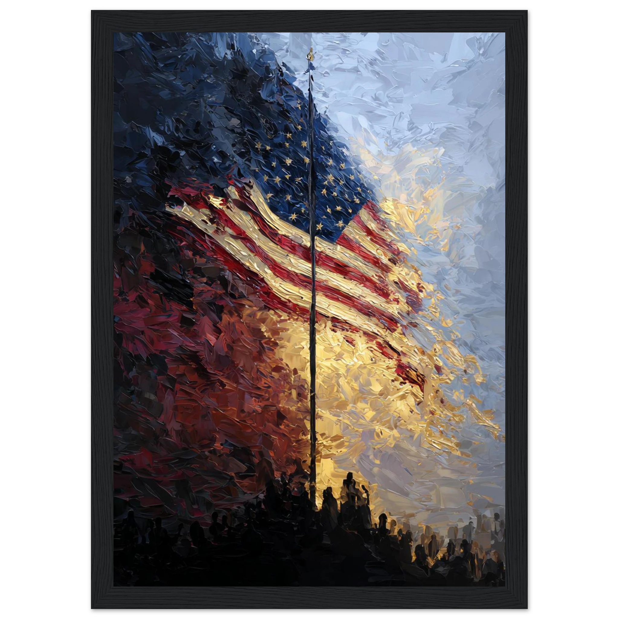 Rizen Imperfect Union - Premium Framed Wall Art