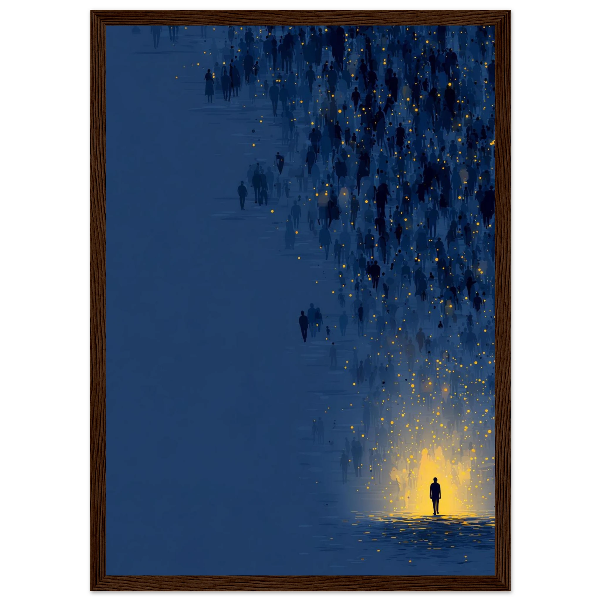 Rizen Path of the Individual - Premium Framed Wall Art