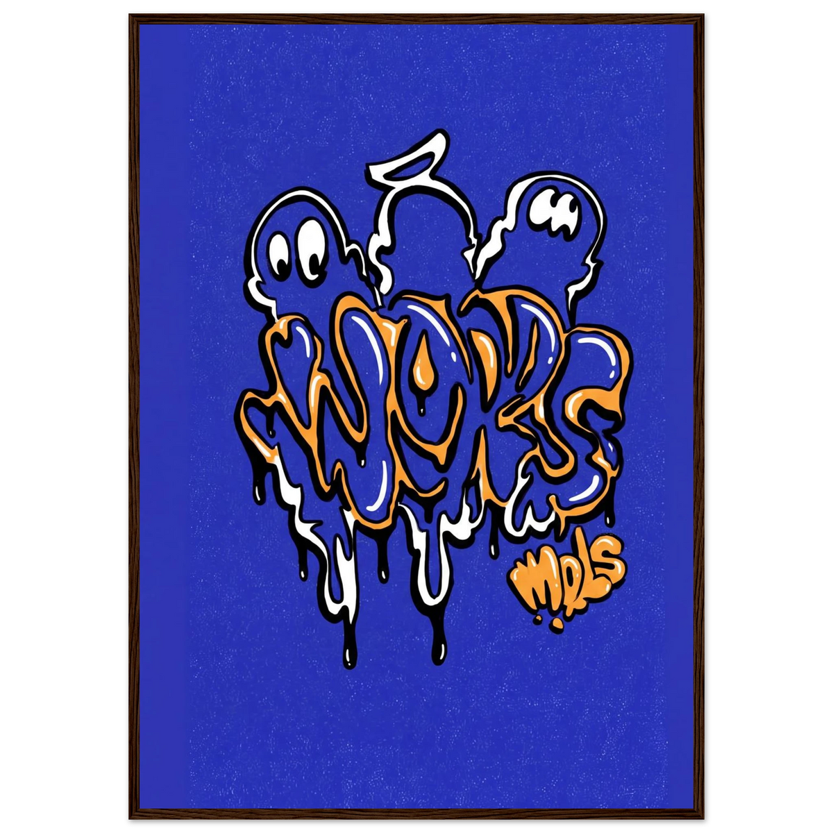 Rizen GHOSTFLO - Premium Framed Wall Art