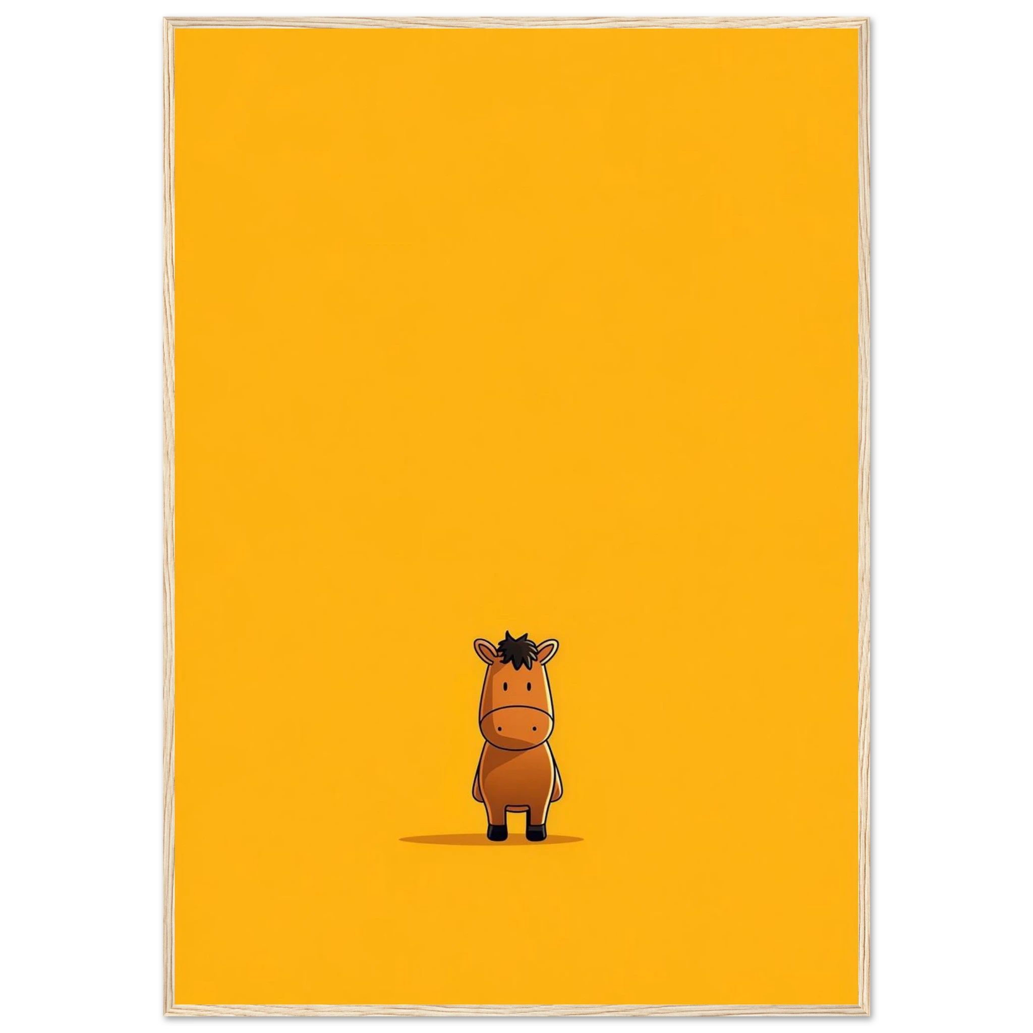Rizen Little Horse - Premium Framed Wall Art