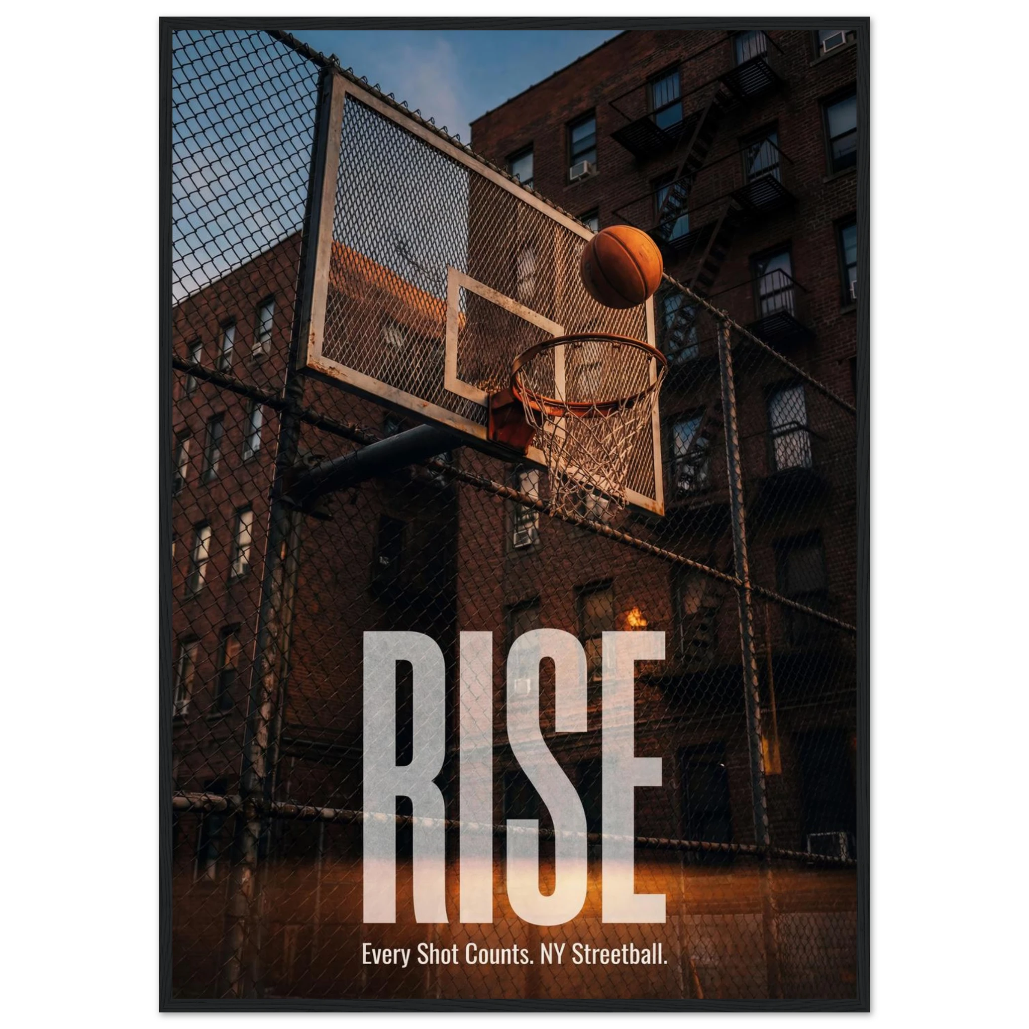 Rizen Rise - Premium Framed Wall Art