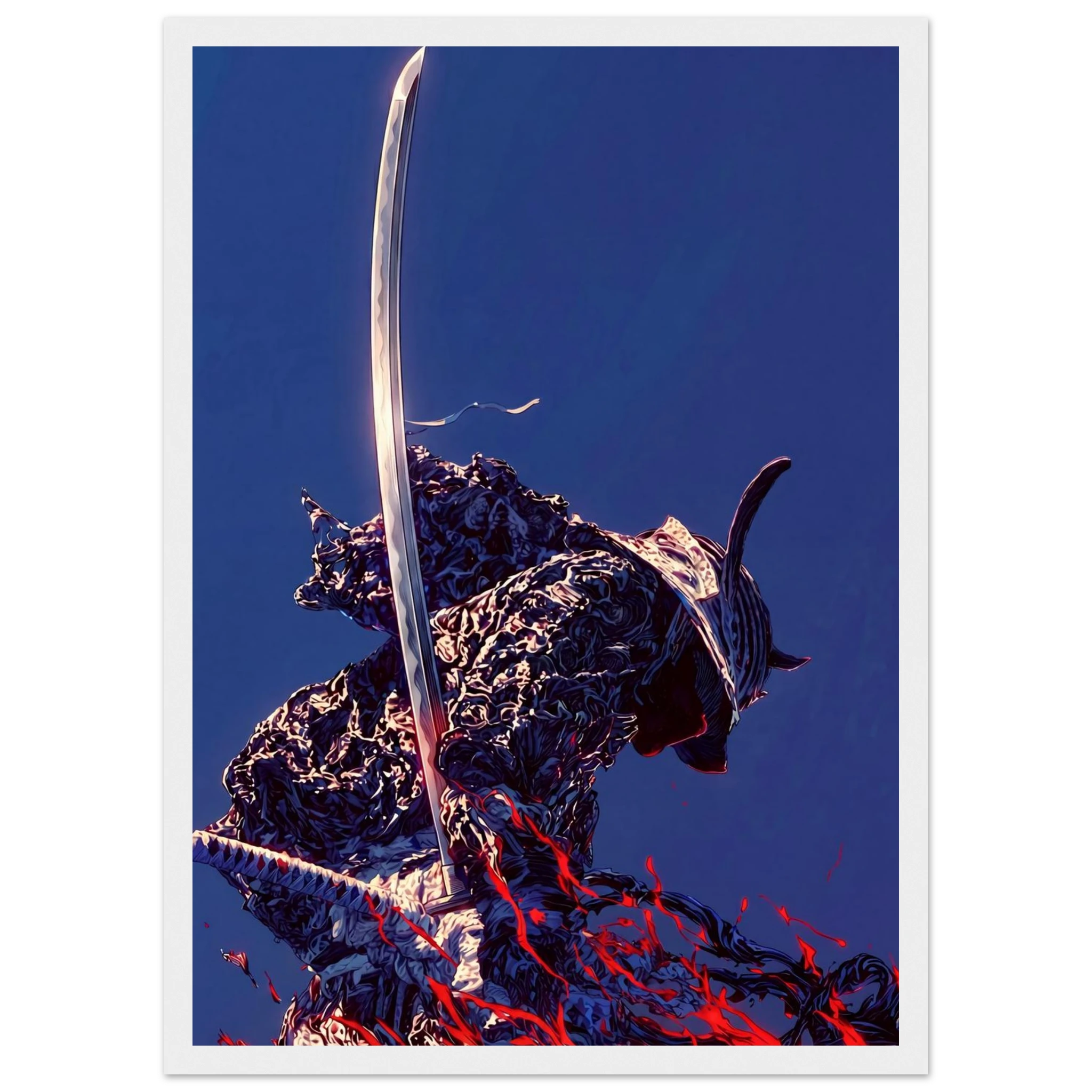 Rizen Samurai - Premium Framed Wall Art