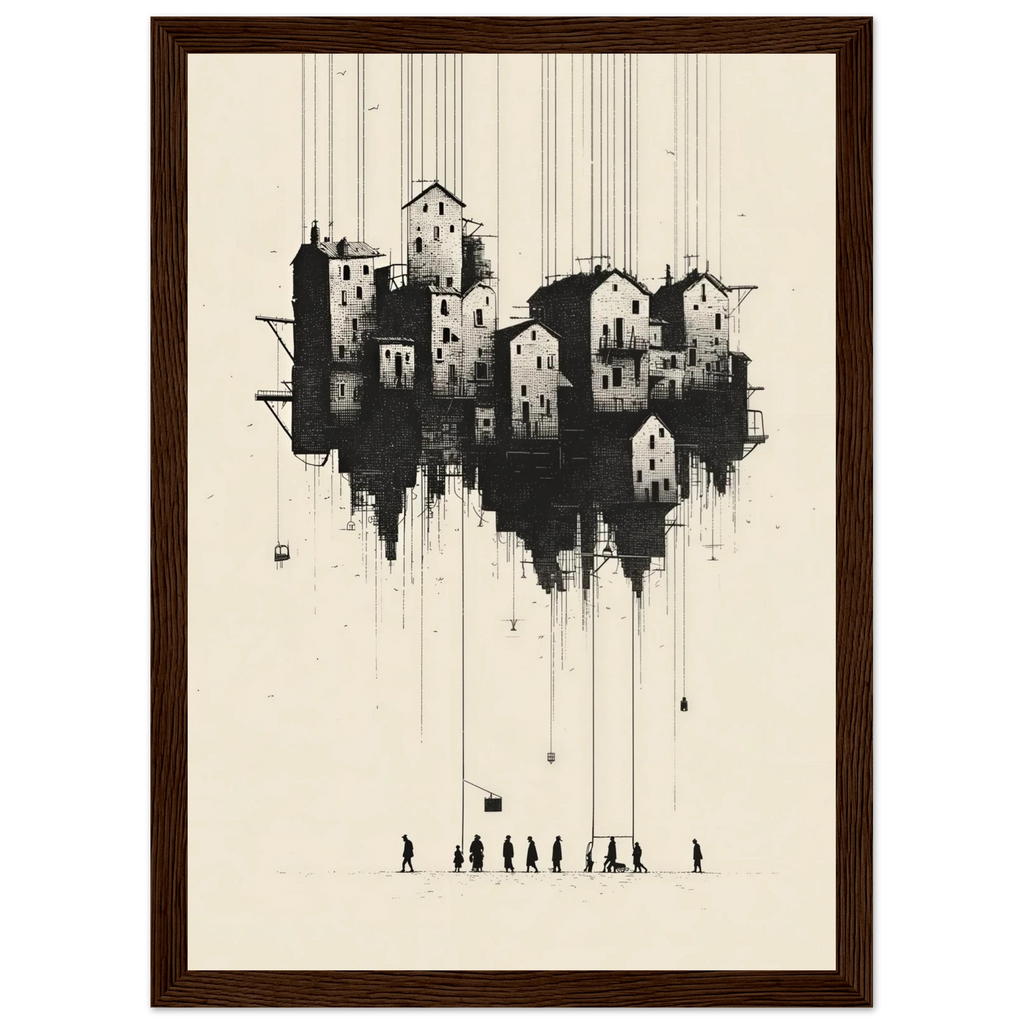 Rizen Threadbound - Premium Framed Wall Art