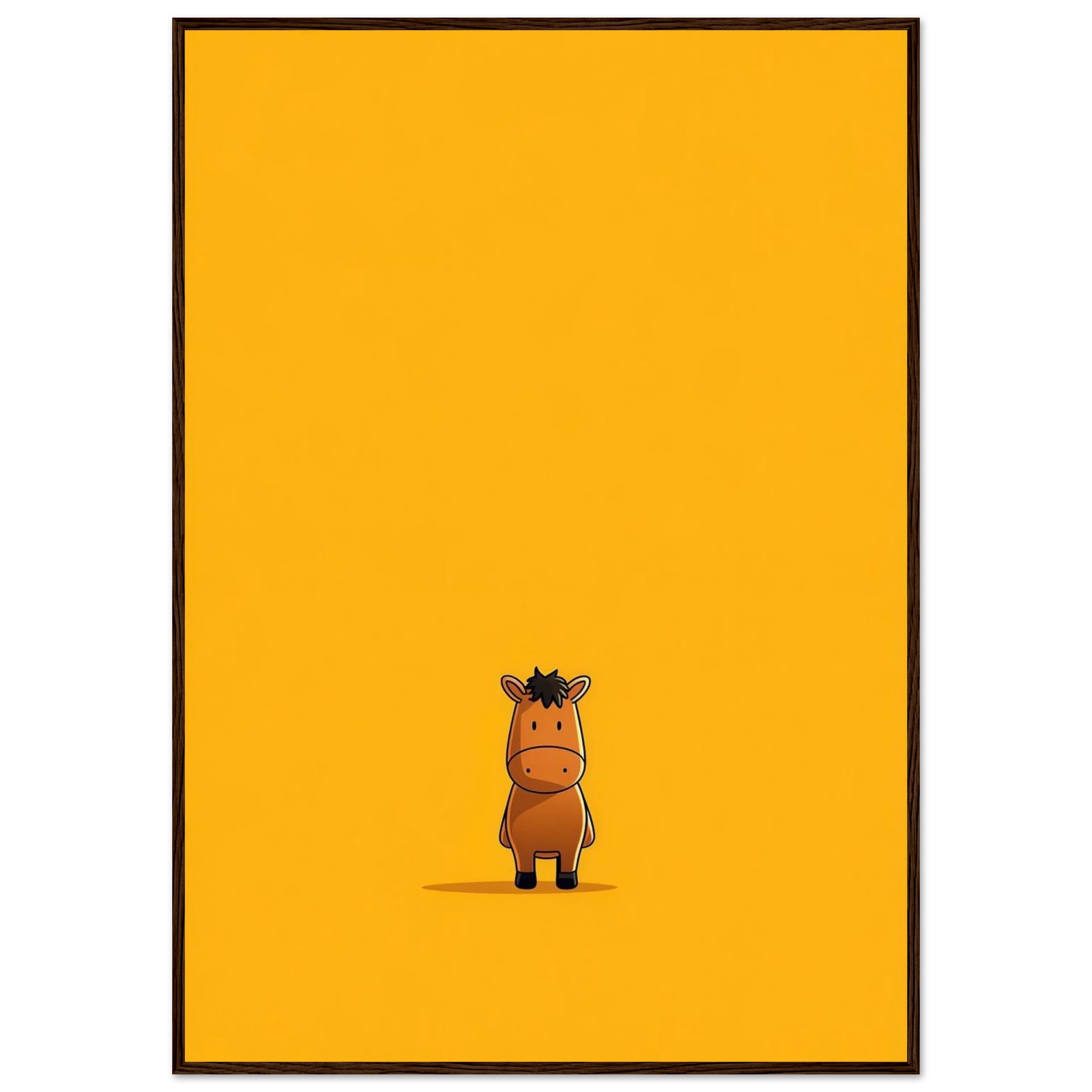 Rizen Little Horse - Premium Framed Wall Art