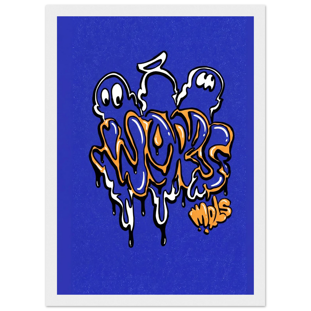 Rizen GHOSTFLO - Premium Framed Wall Art