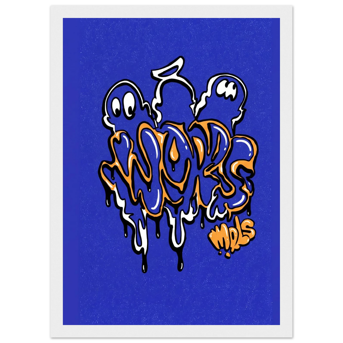 Rizen GHOSTFLO - Premium Framed Wall Art