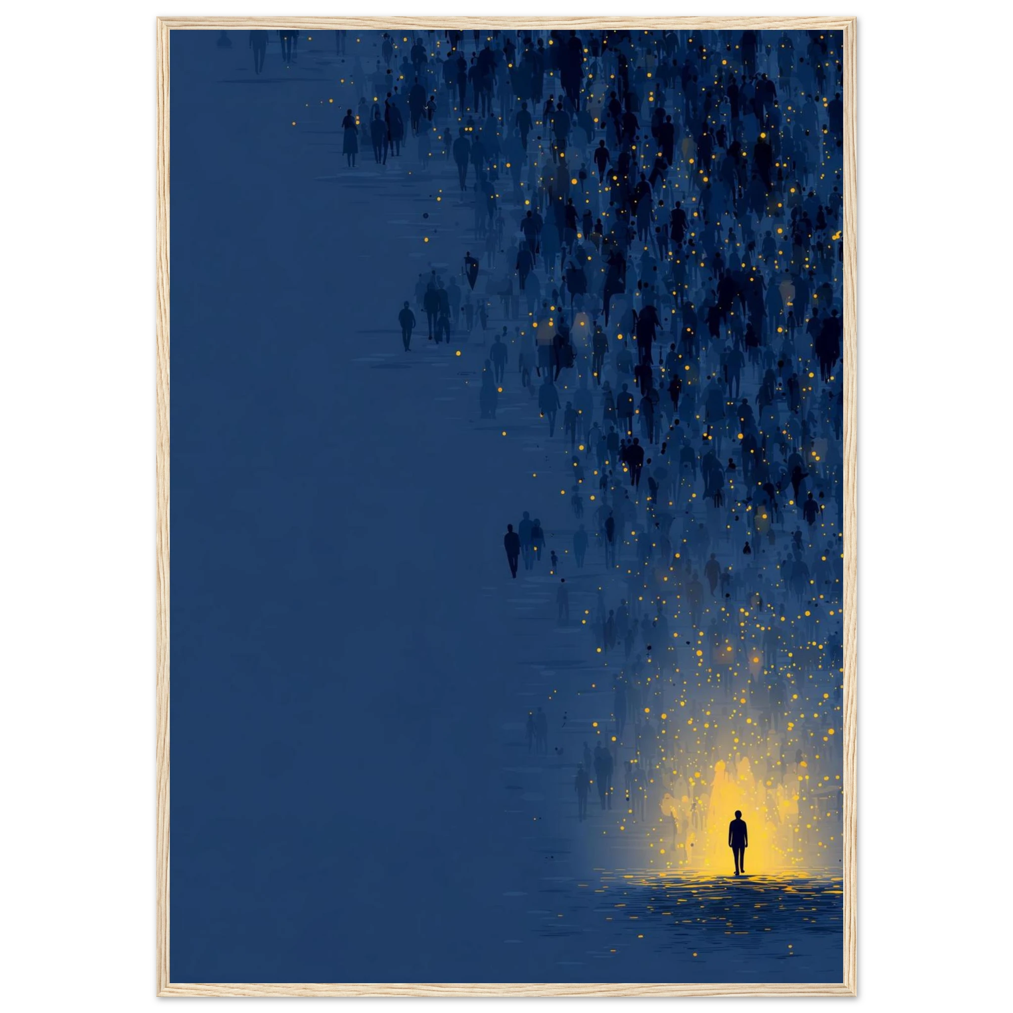 Rizen Path of the Individual - Premium Framed Wall Art